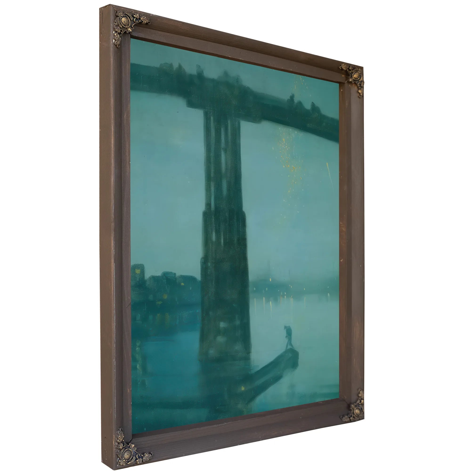Nocturne In Blue And Gold Old Battersea Bridge By James McNeill Whistler Fine Art Print