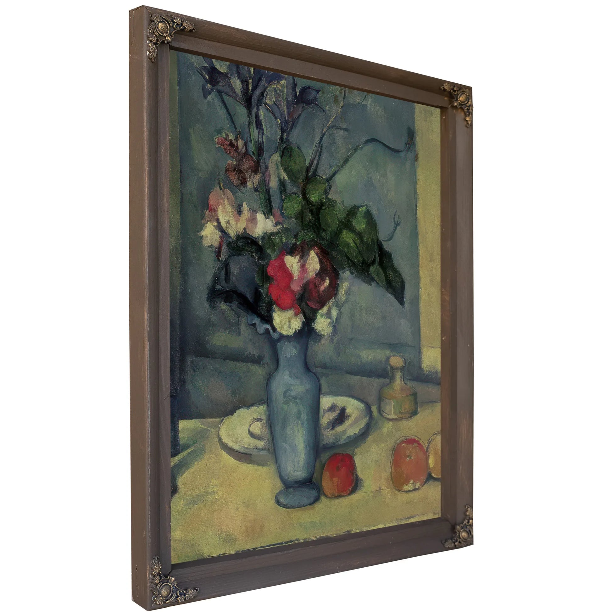 The Blue Vase By Paul Cezanne Fine Art Print