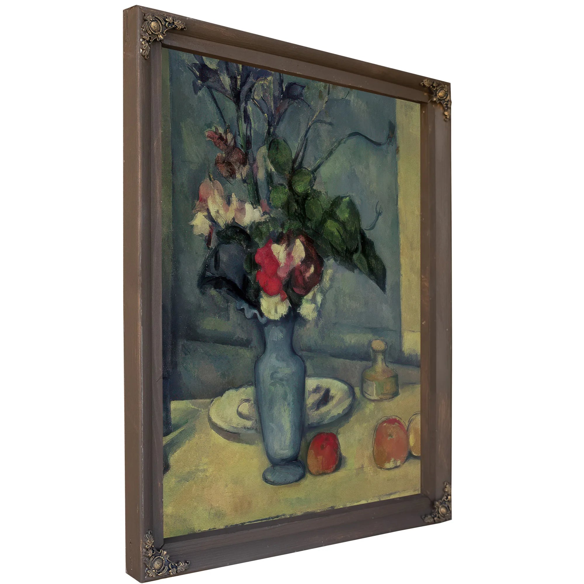The Blue Vase By Paul Cezanne Fine Art Print