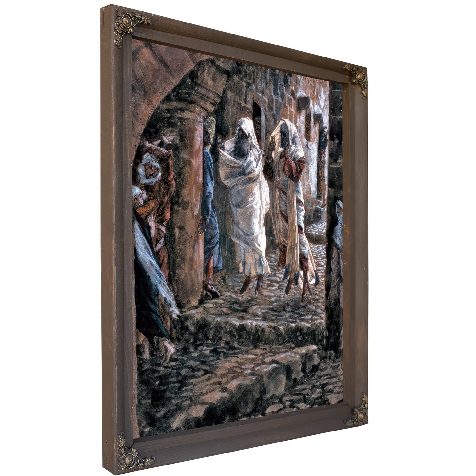 Apparitions Of The Dead In The Streets Of Jerusalem By James Tissot Fine Art Print