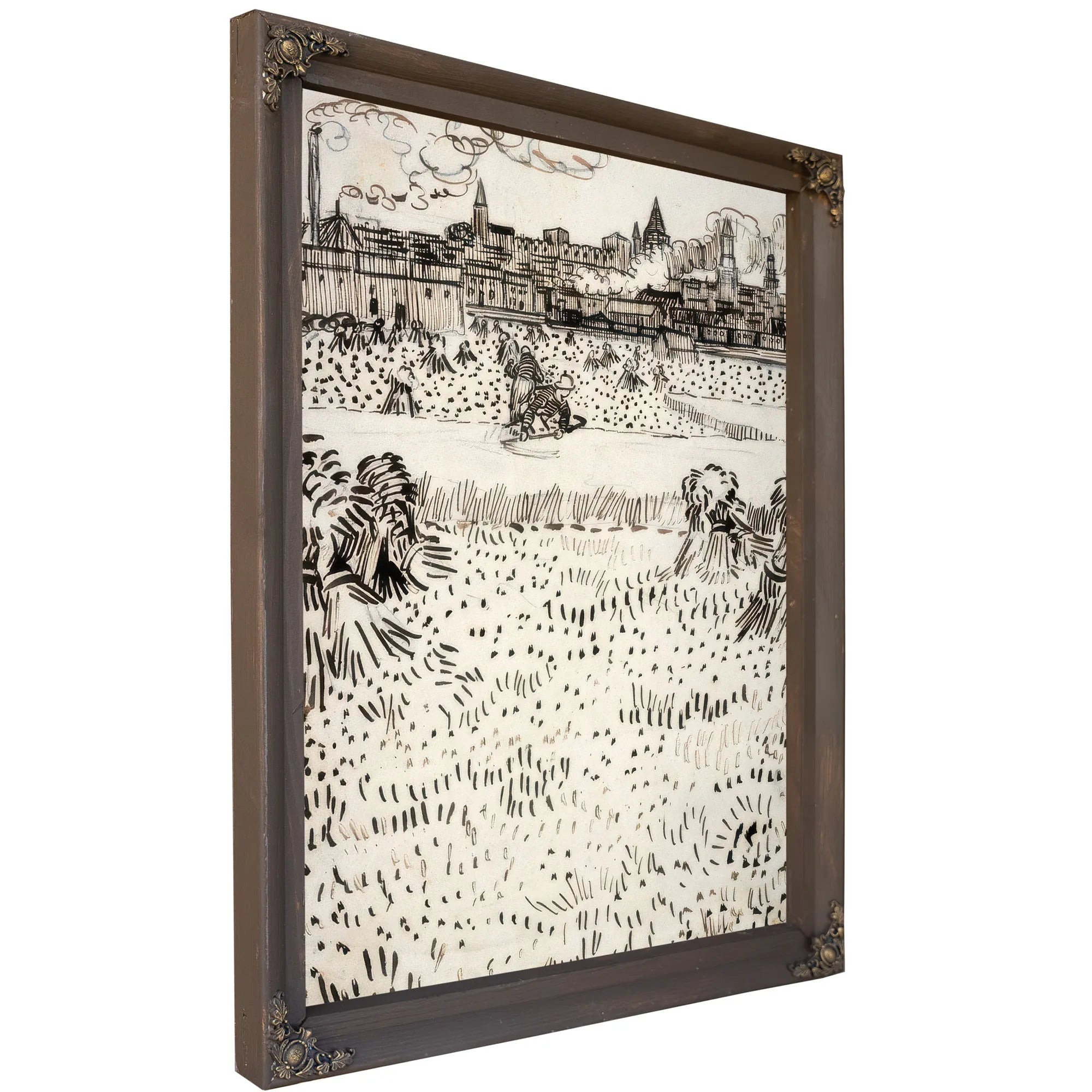 The Harvest By Vincent Van Gogh Fine Art Print