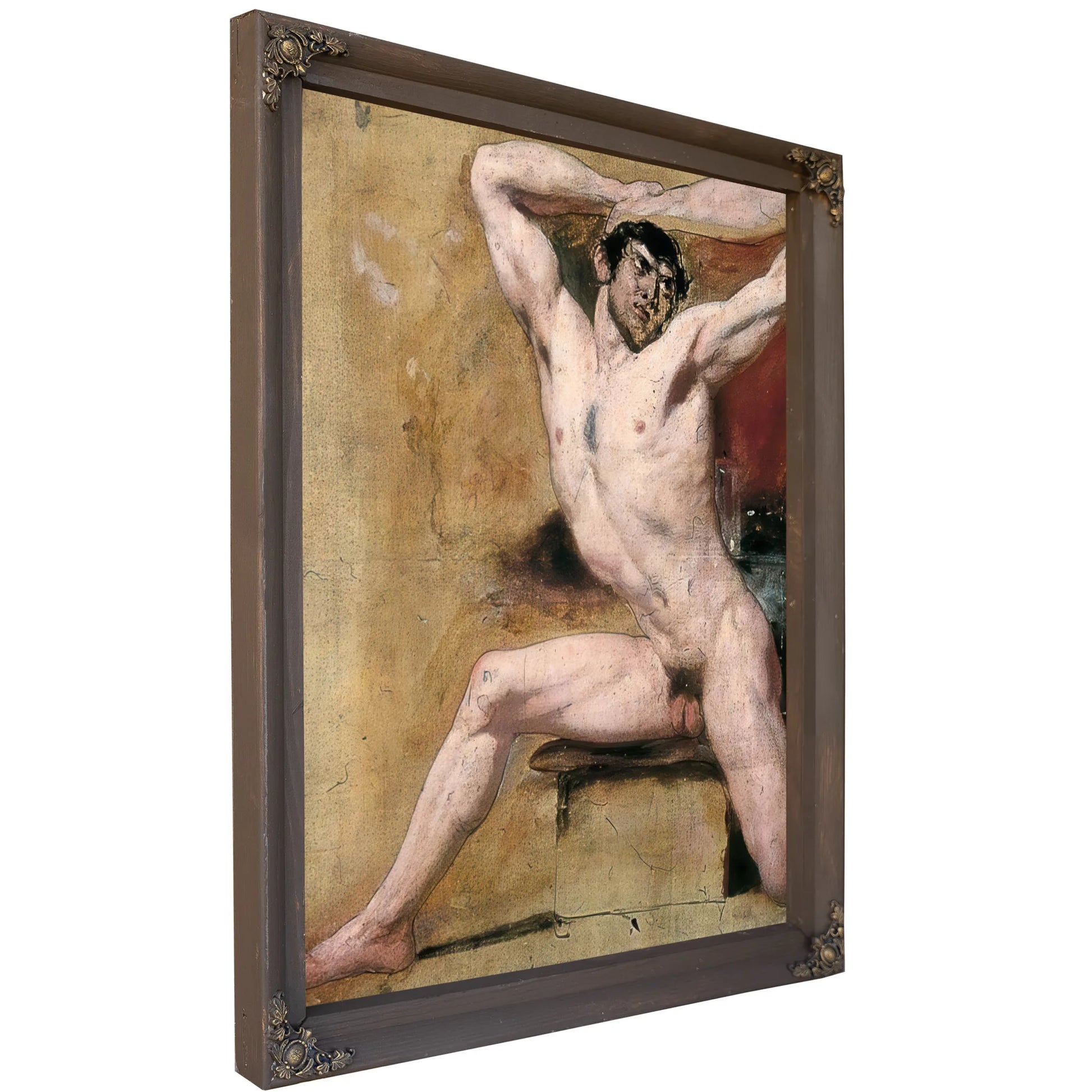 Male Nude 3 By William Etty Fine Art Print