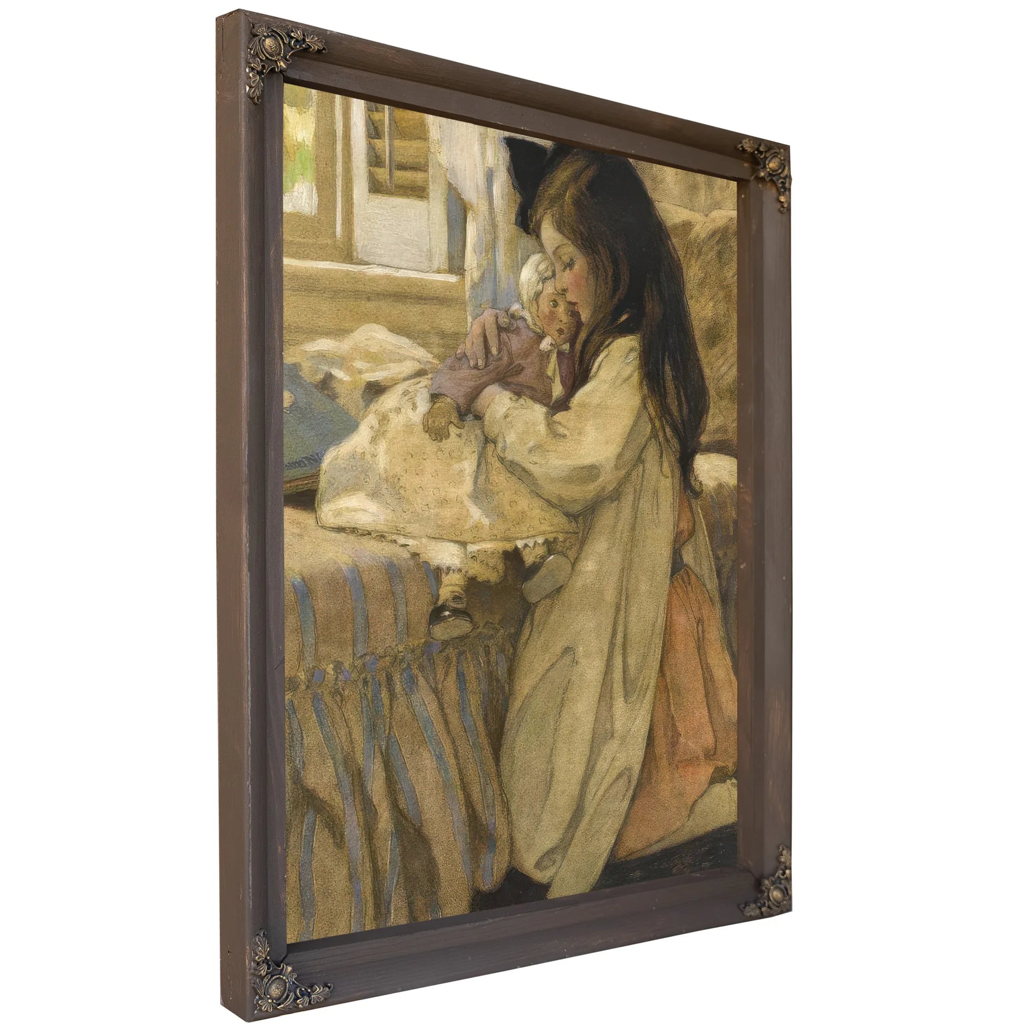 The Then Lover By Jessie Willcox Smith Fine Art Print