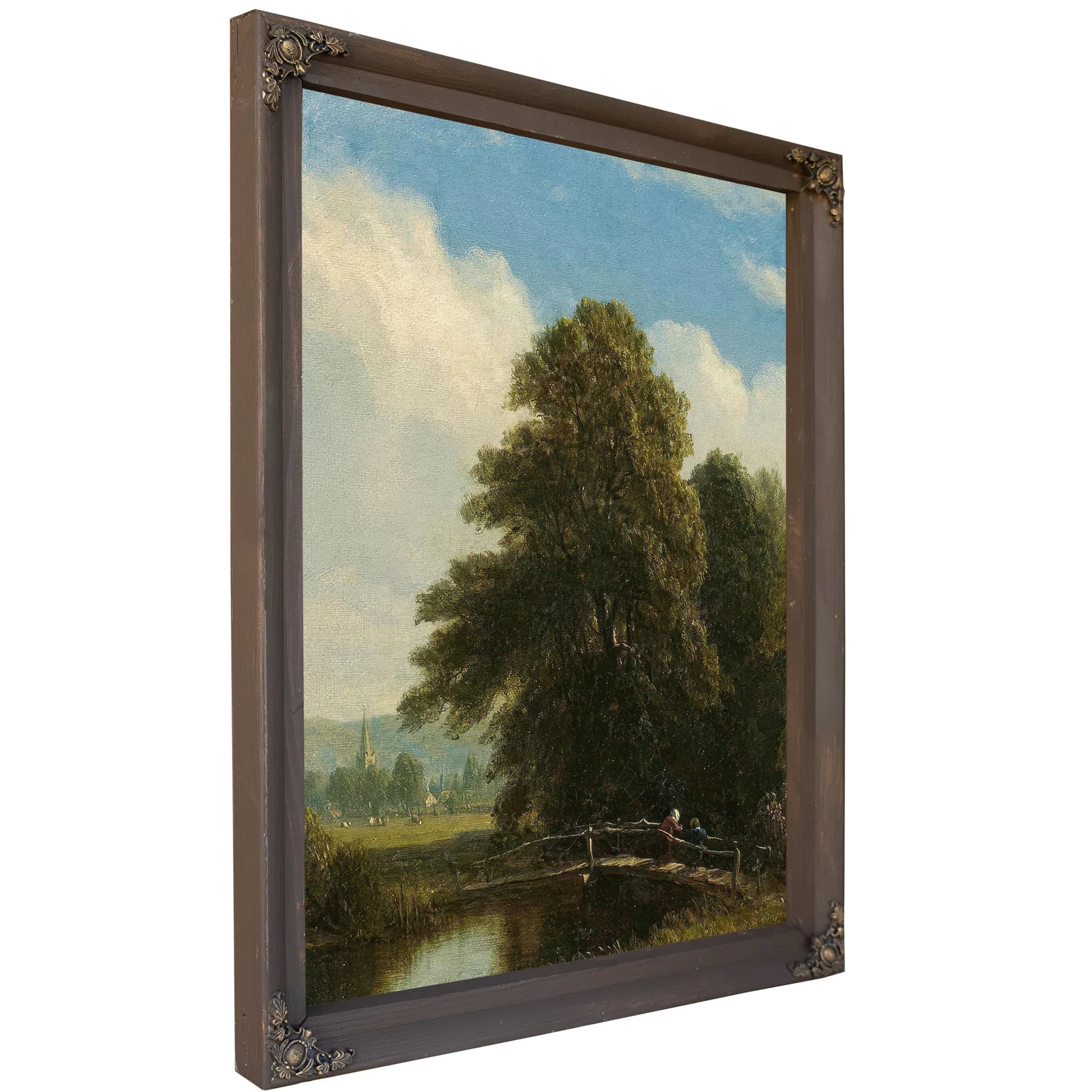 The Darent, Kent, England By Sanford Robinson Gifford Fine Art Print