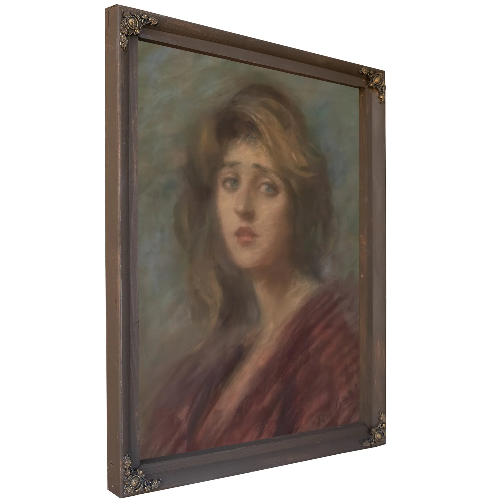 Madame R. 2 By Alice Pike Barney Fine Art Print