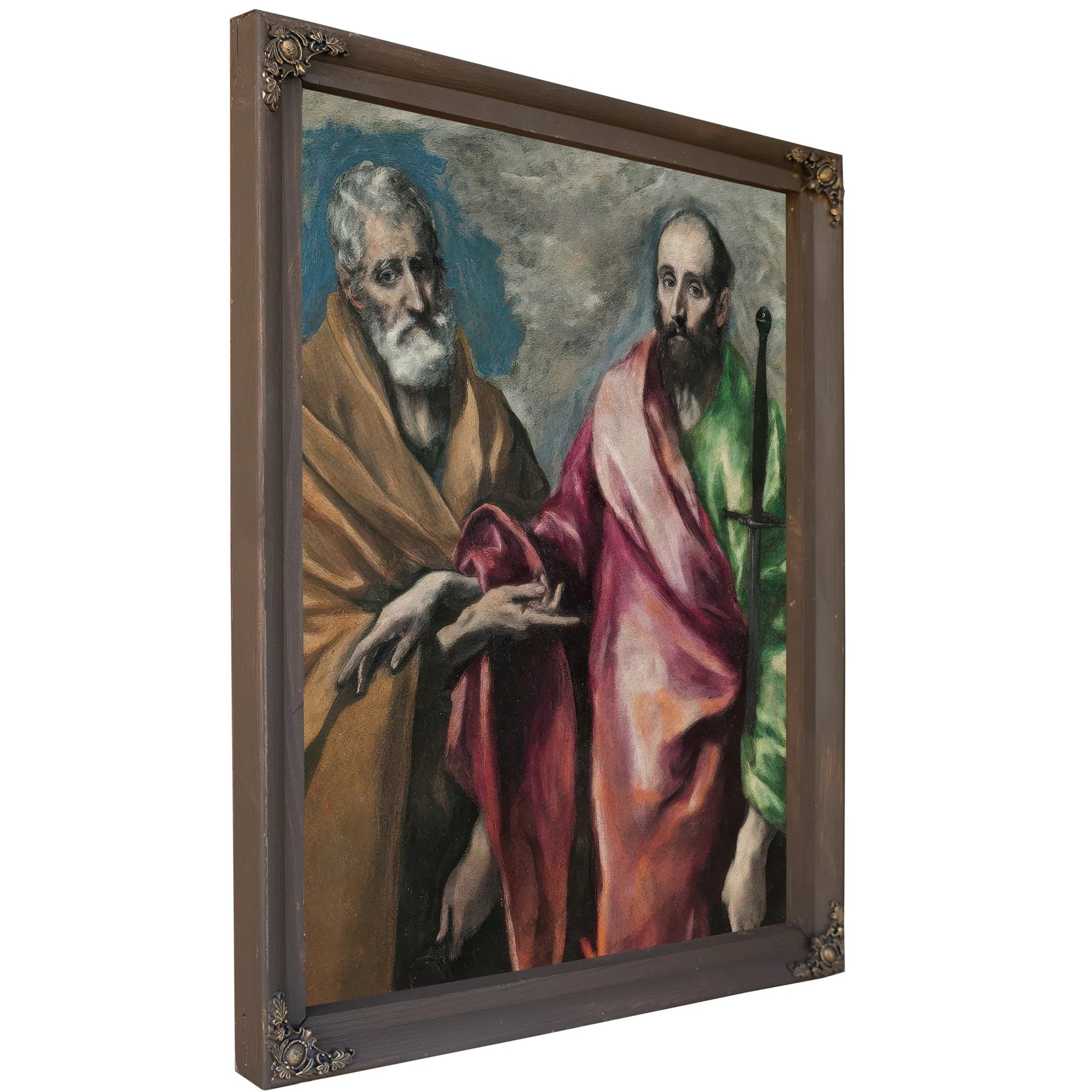 Sant Pere I Sant Pau By El Greco Fine Art Print