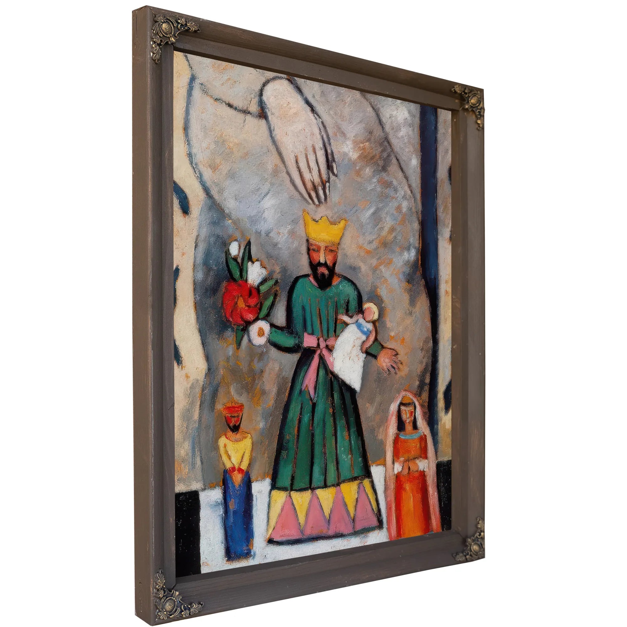 Santos New Mexico By Marsden Hartley Fine Art Print