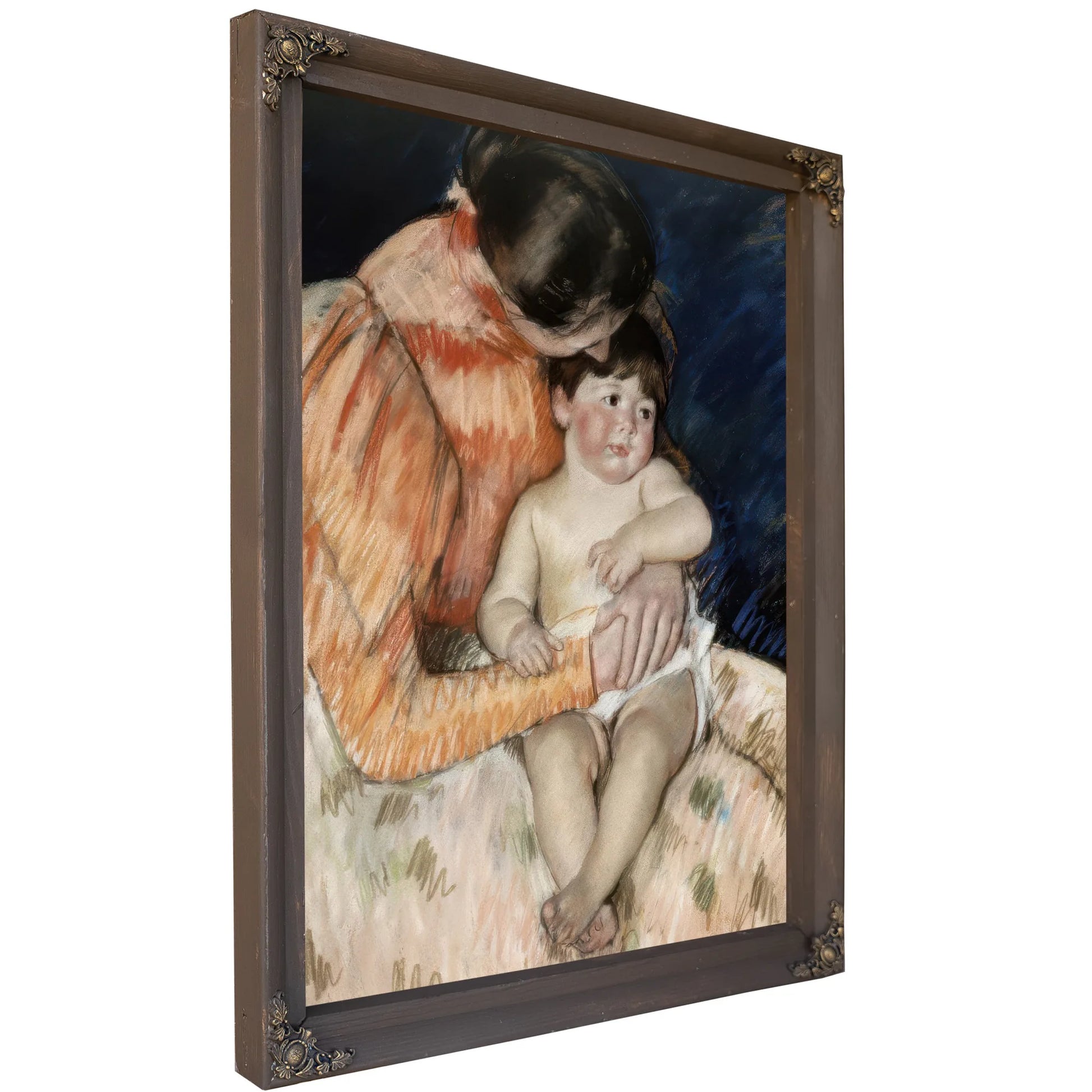 Mother And Child By Mary Cassatt Fine Art Print