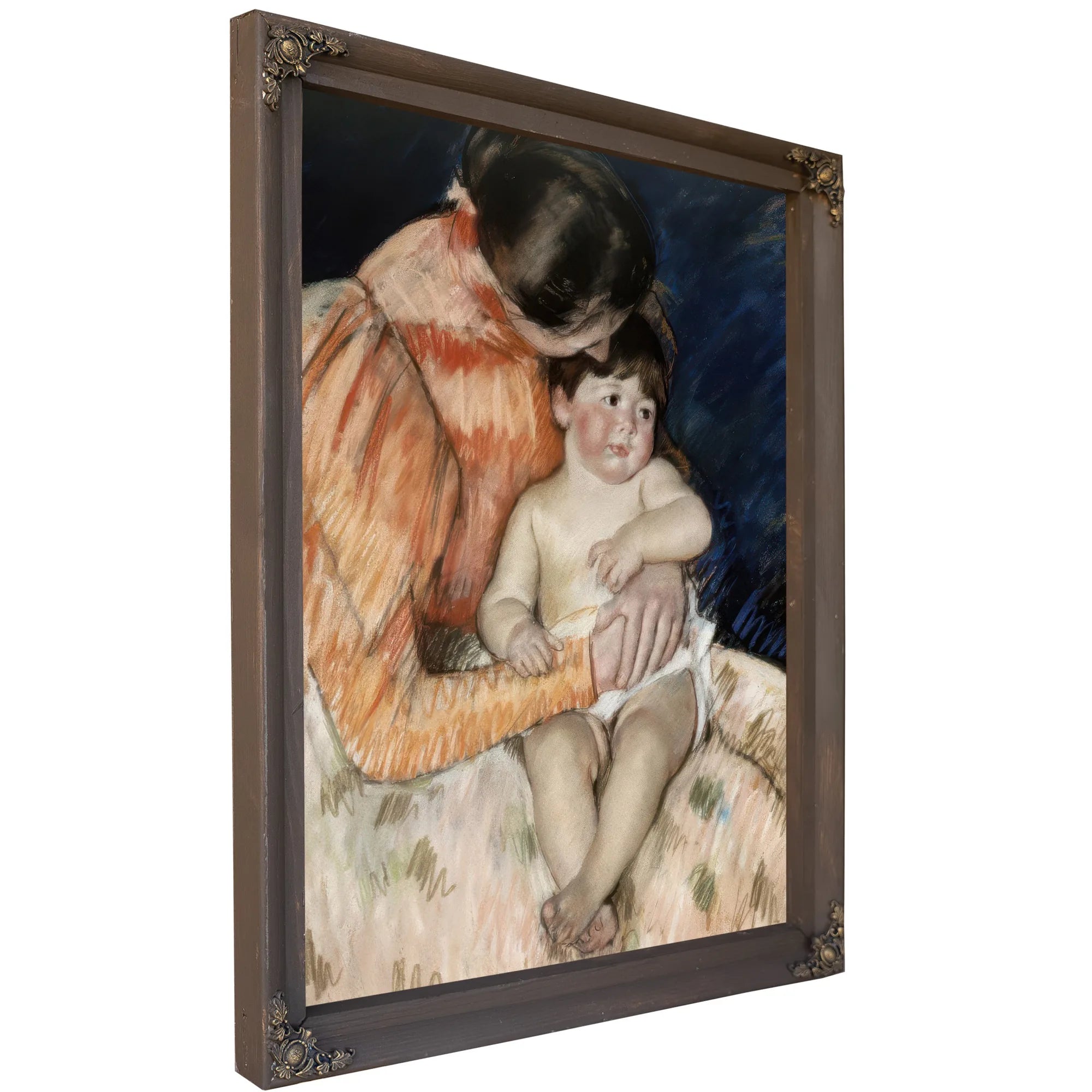 Mother And Child By Mary Cassatt Fine Art Print