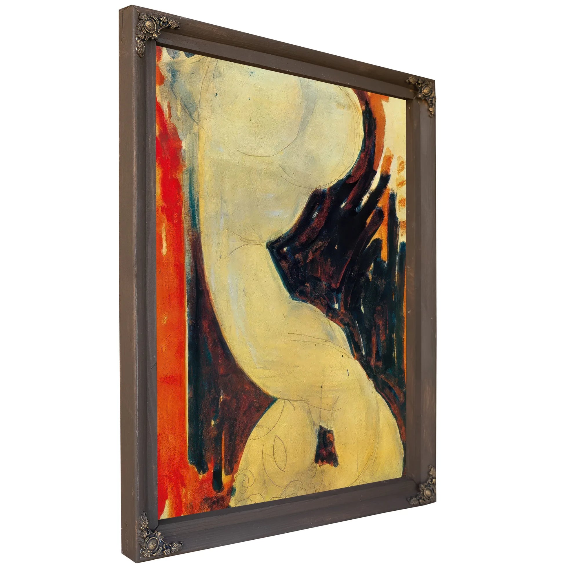 Caryatid 191314 By Amedeo Modigliani Fine Art Print
