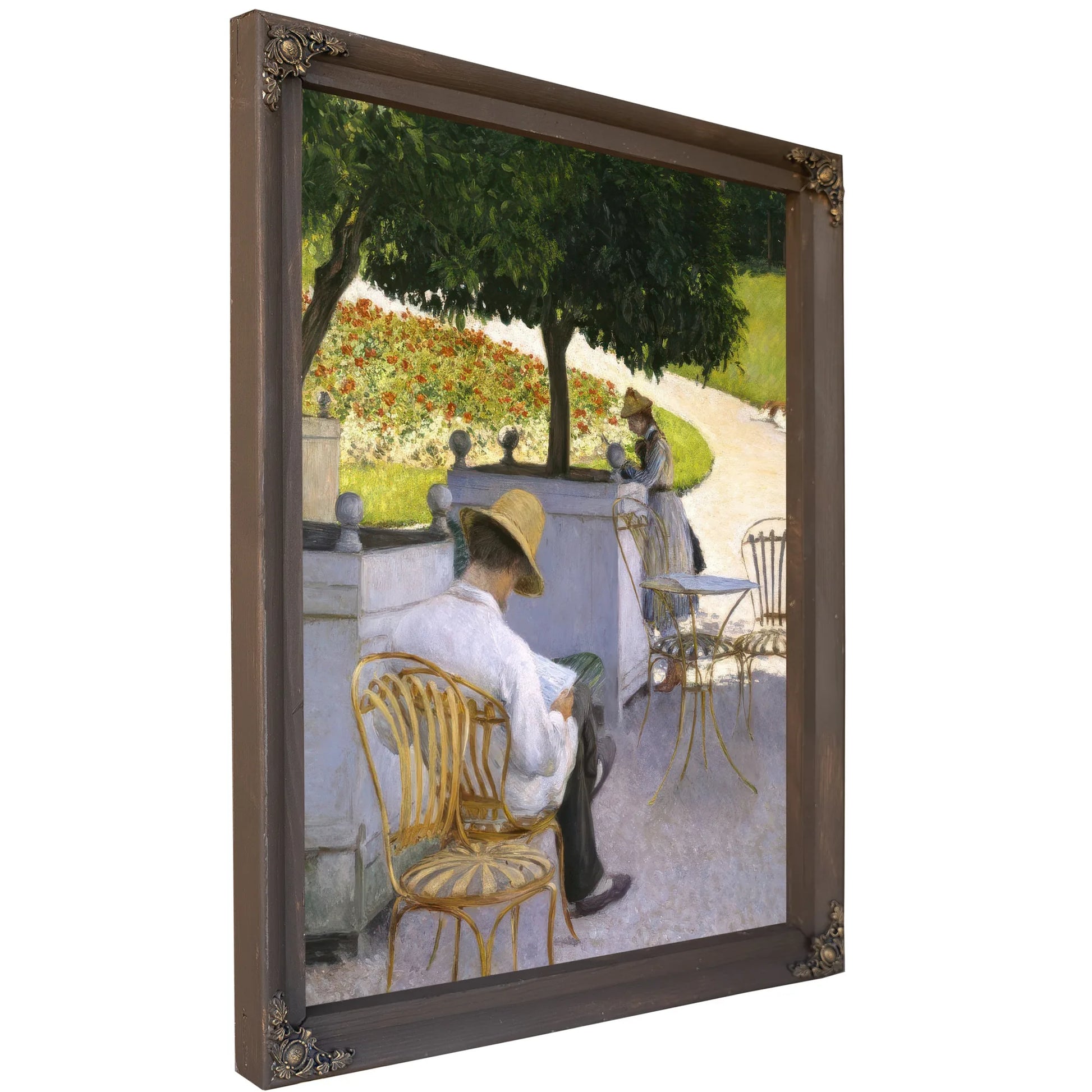 The Orange Trees By Gustave Caillebotte Fine Art Print