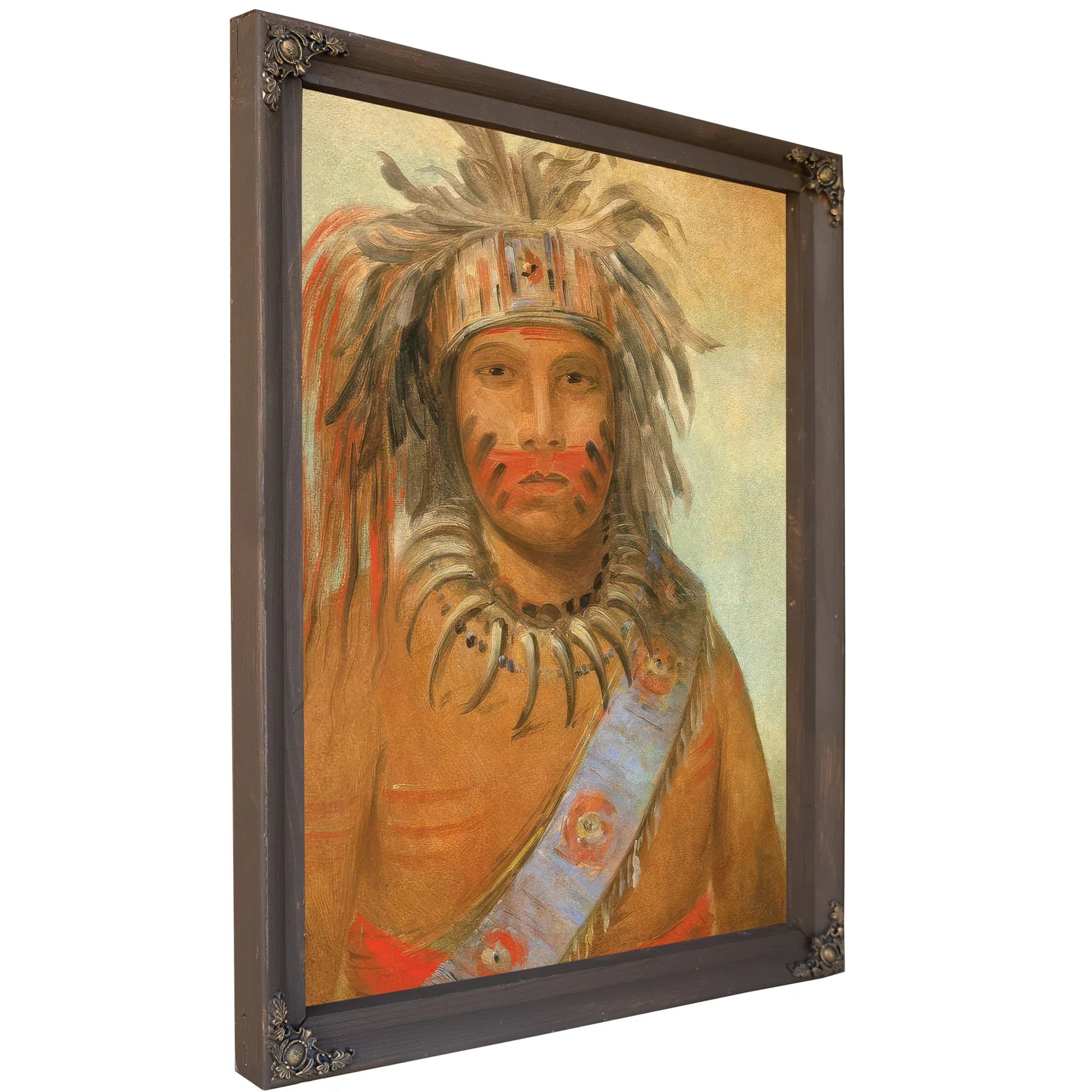 Au Nim Muck Kwa Um, Tempest Bird By George Catlin Fine Art Print