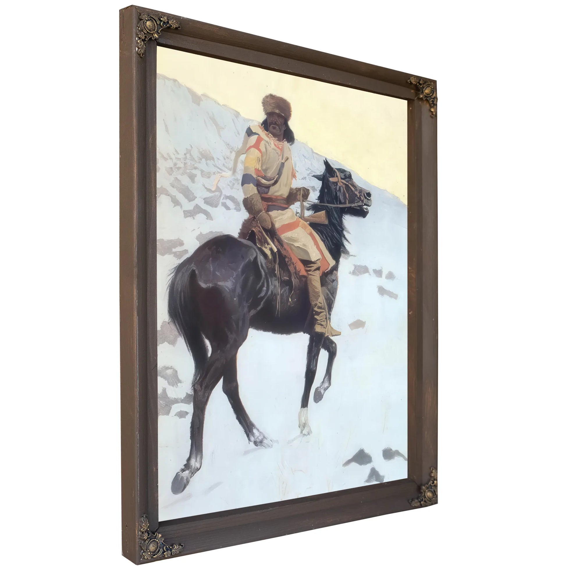 The Half Breed By Frederic Remington Fine Art Print
