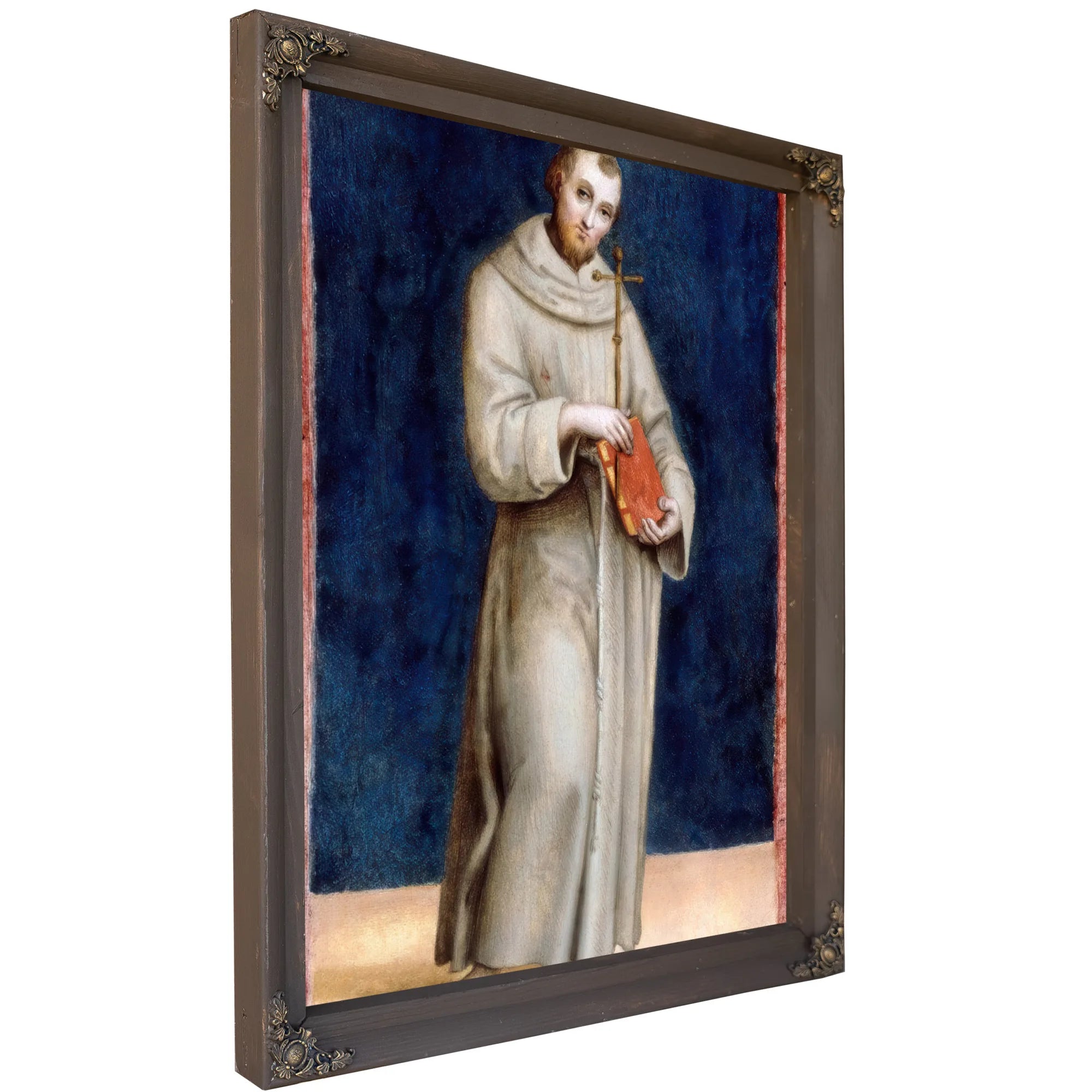 Saint Francis Of Assisi By Raphael Fine Art Print