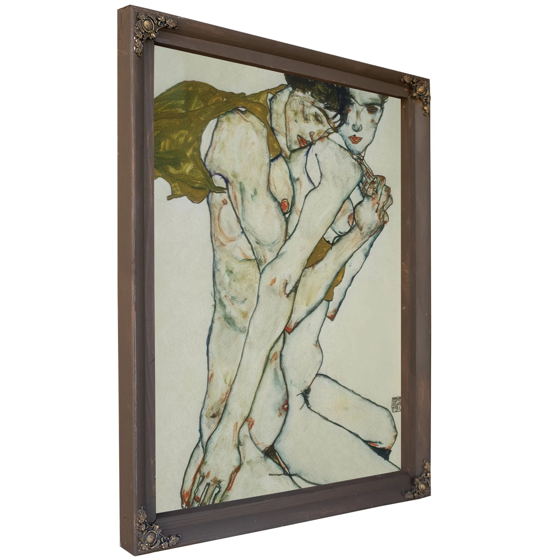 Friendship By Egon Schiele Fine Art Print