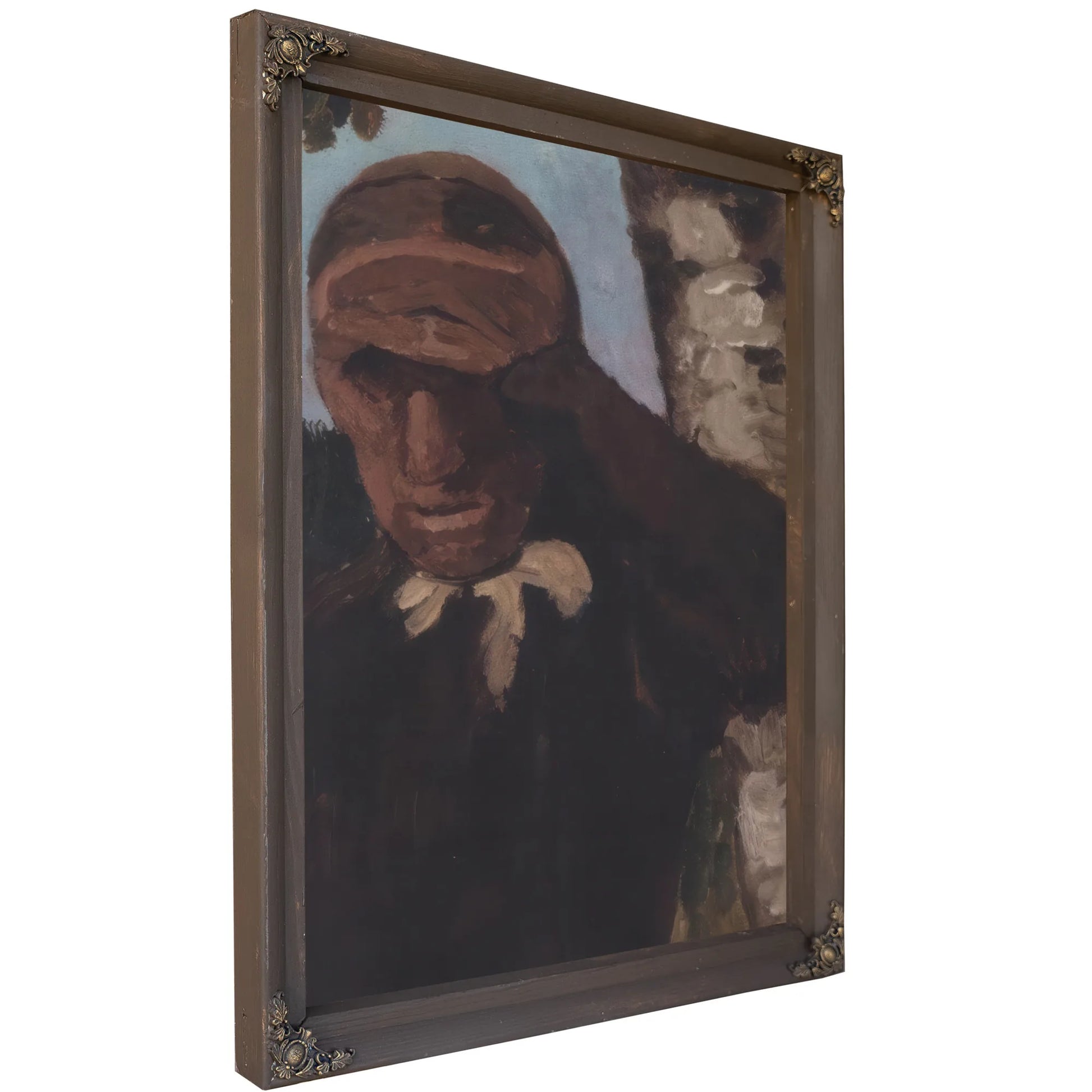 Old Farmer By Paula Modersohn Becker Fine Art Print
