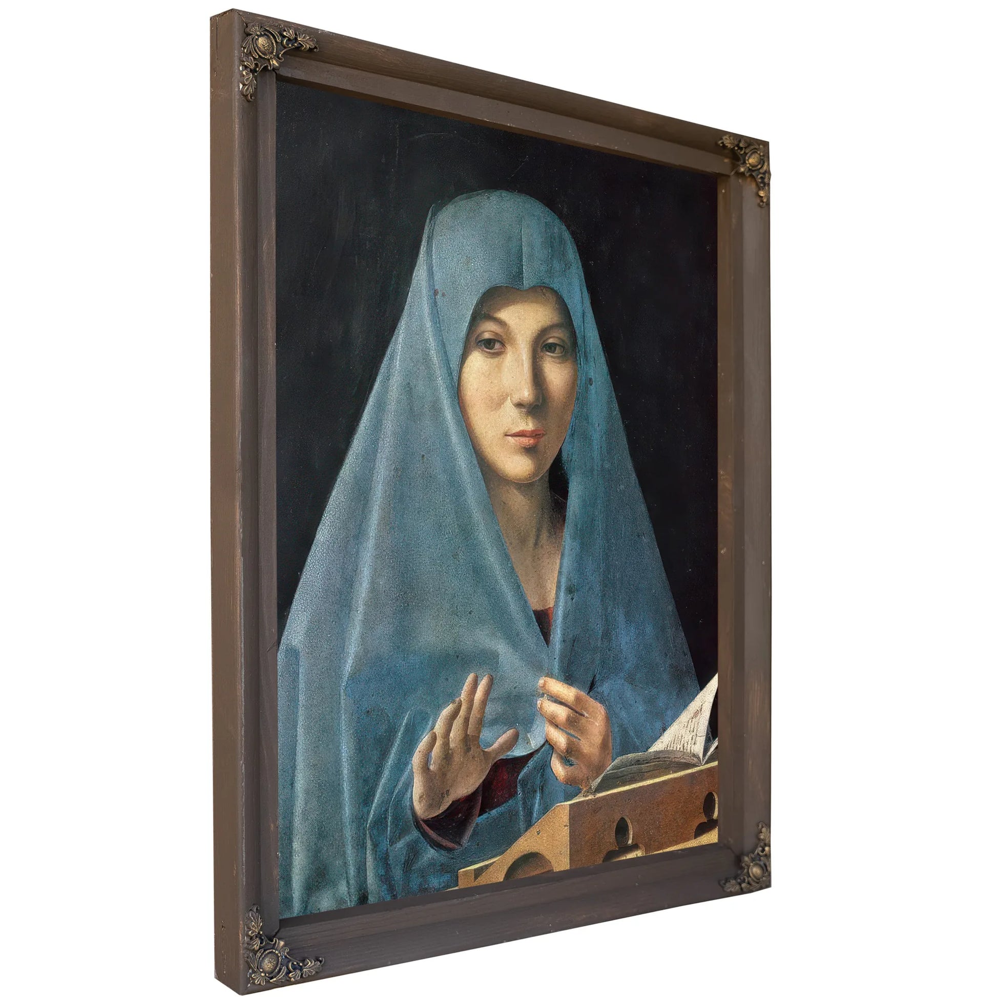 Annunciation By Antonello Da Messina Fine Art Print