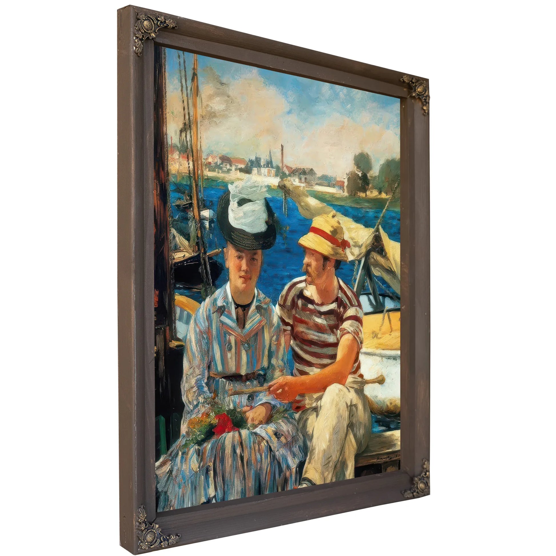 Argenteuil By Edouard Manet Fine Art Print