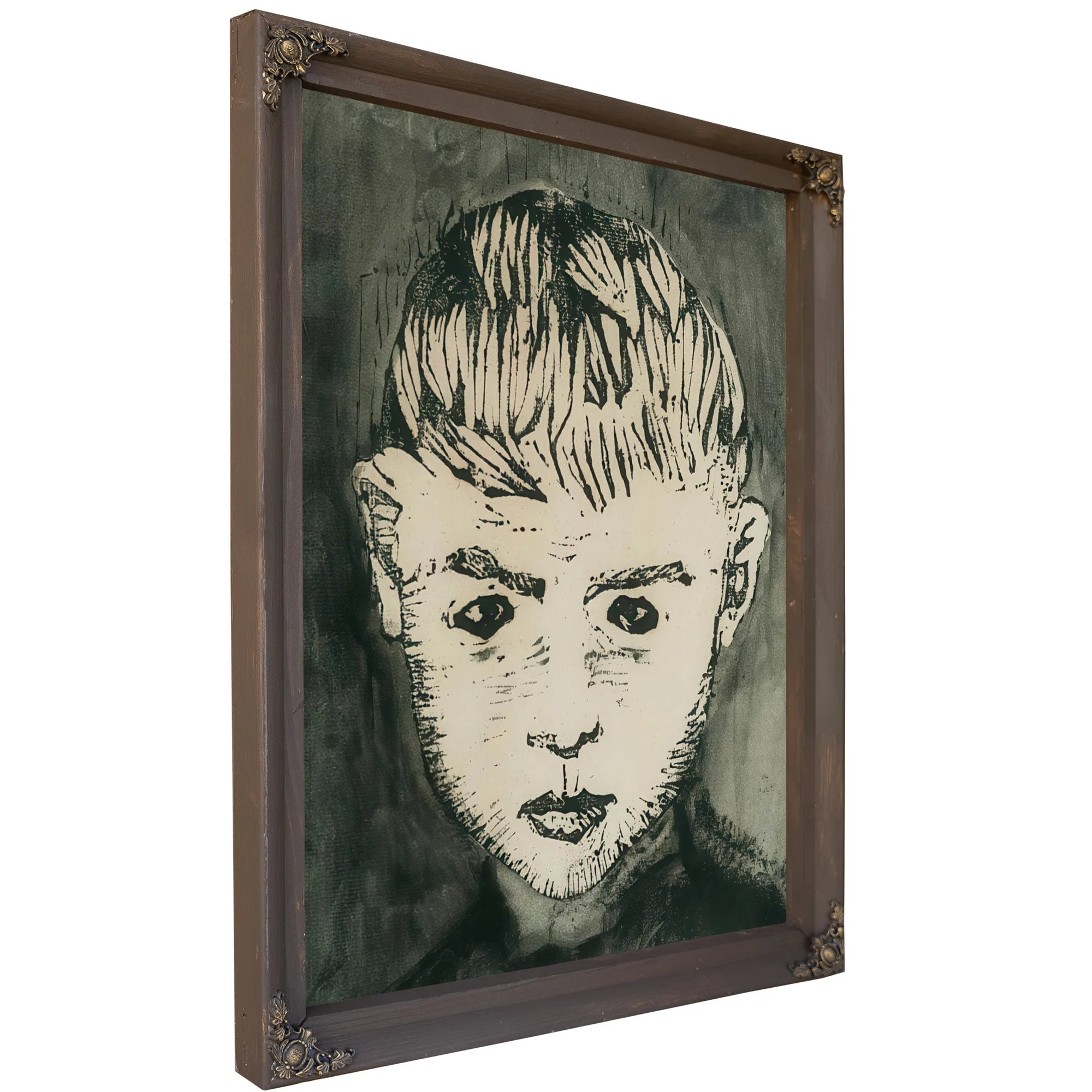 Boy's Head By Nicolai Astrup Fine Art Print