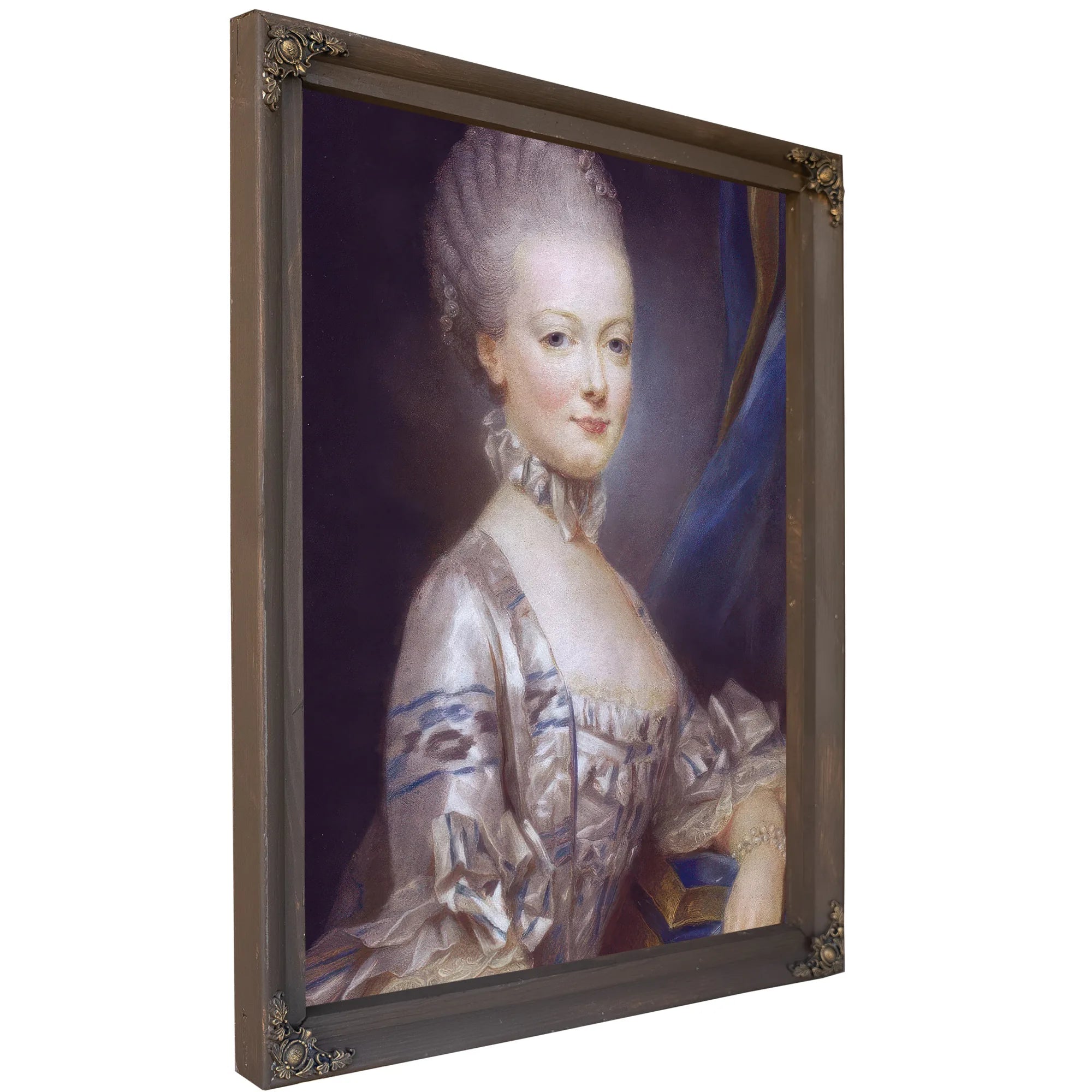 Portrait Of Marie Antoinette 1769 By Joseph Ducreux Fine Art Print