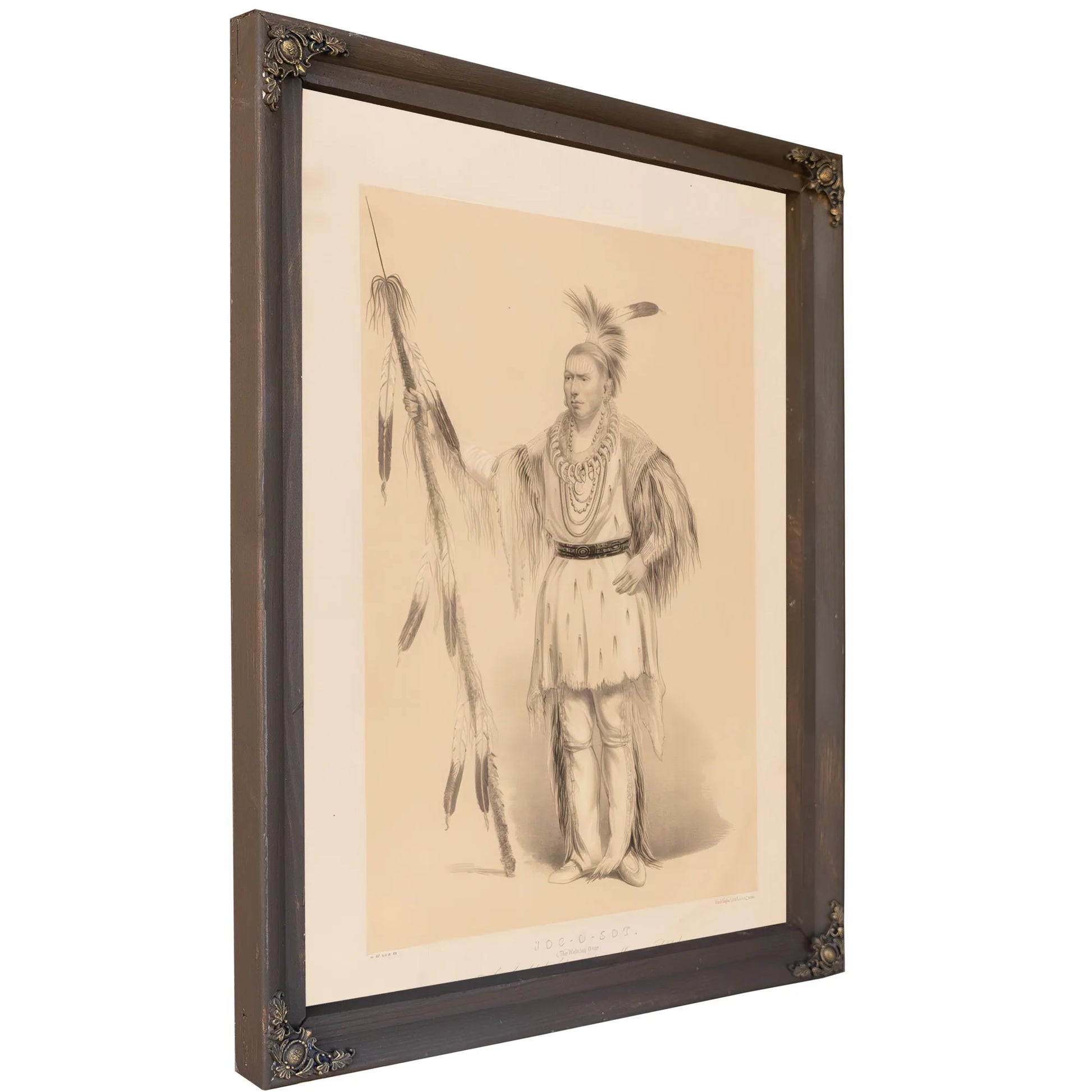 Joc O Sot, The Walking Bear By George Catlin Fine Art Print
