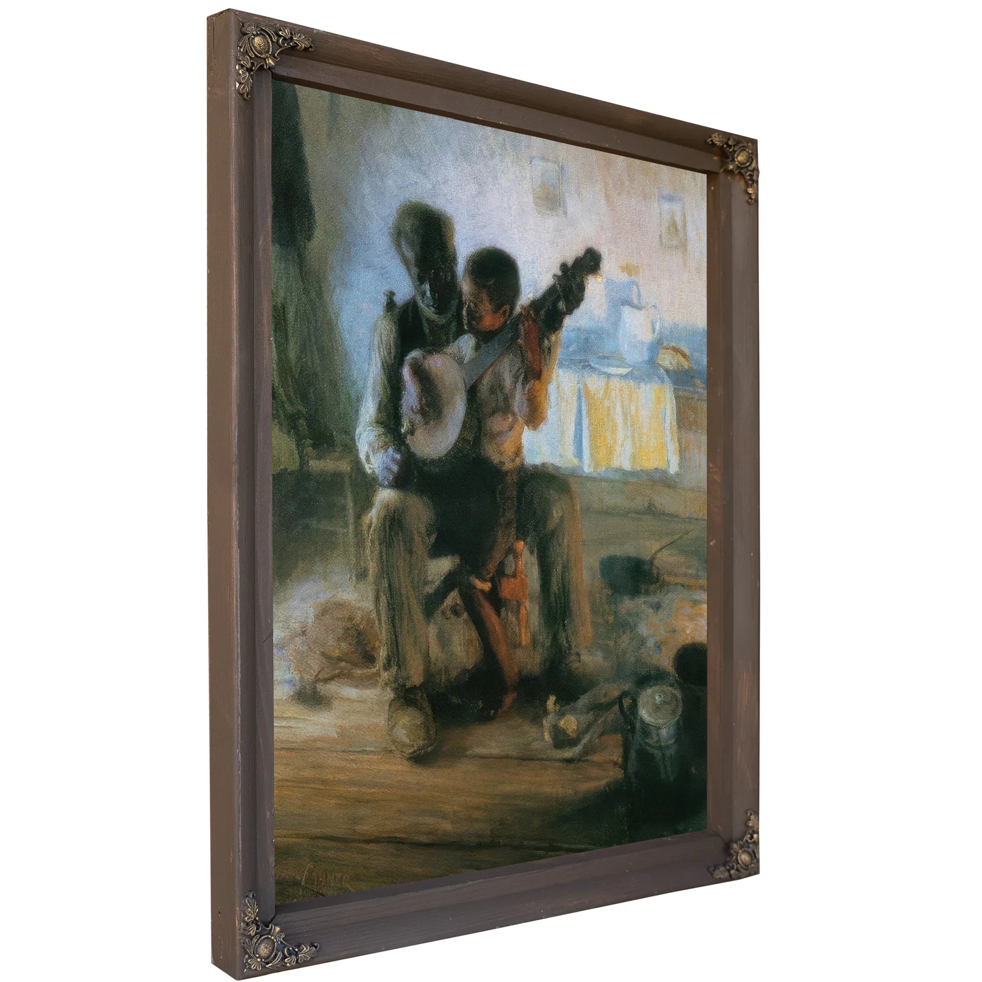 The Banjo Lesson By Henry Ossawa Tanner Fine Art Print