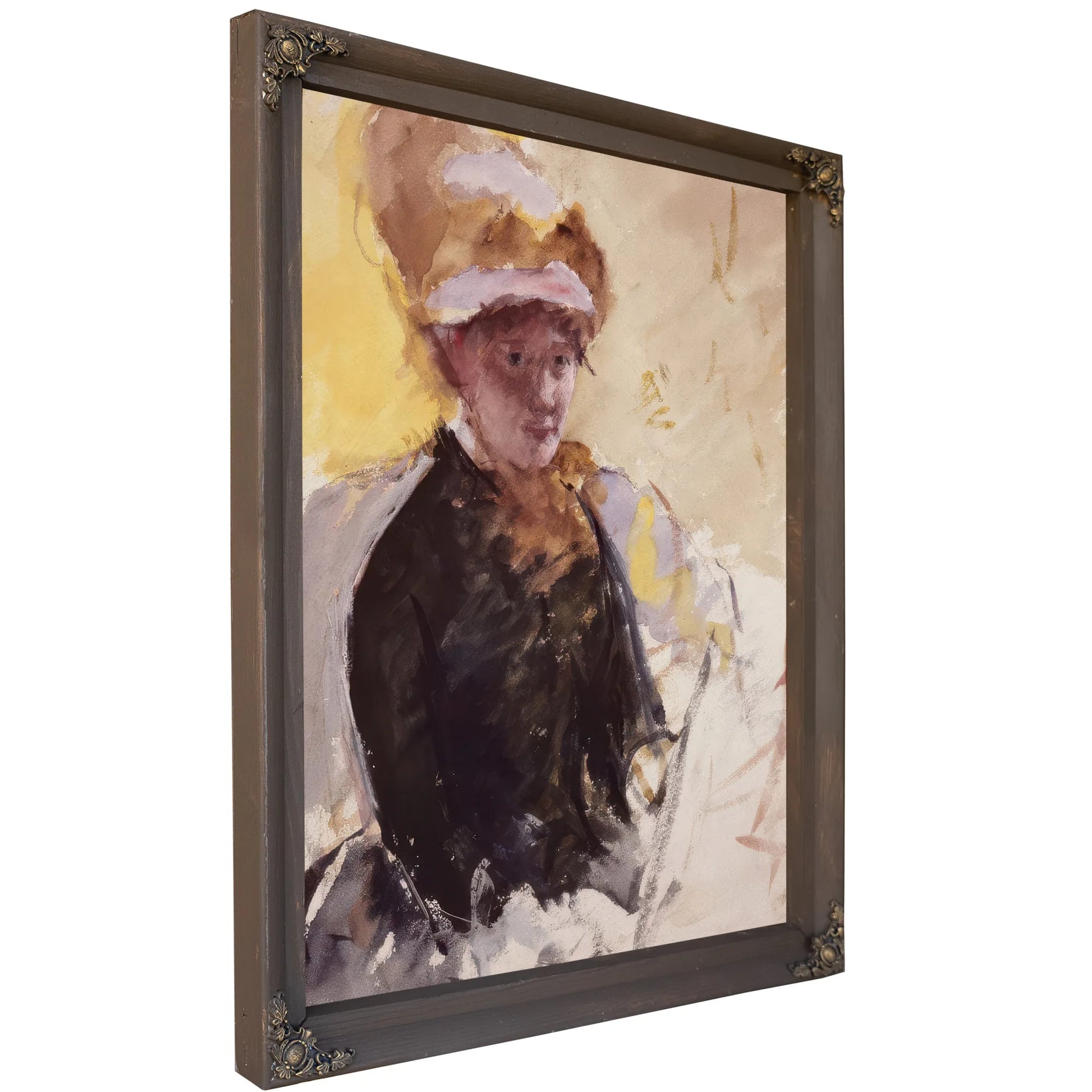 Self Portrait By Mary Cassatt Fine Art Print