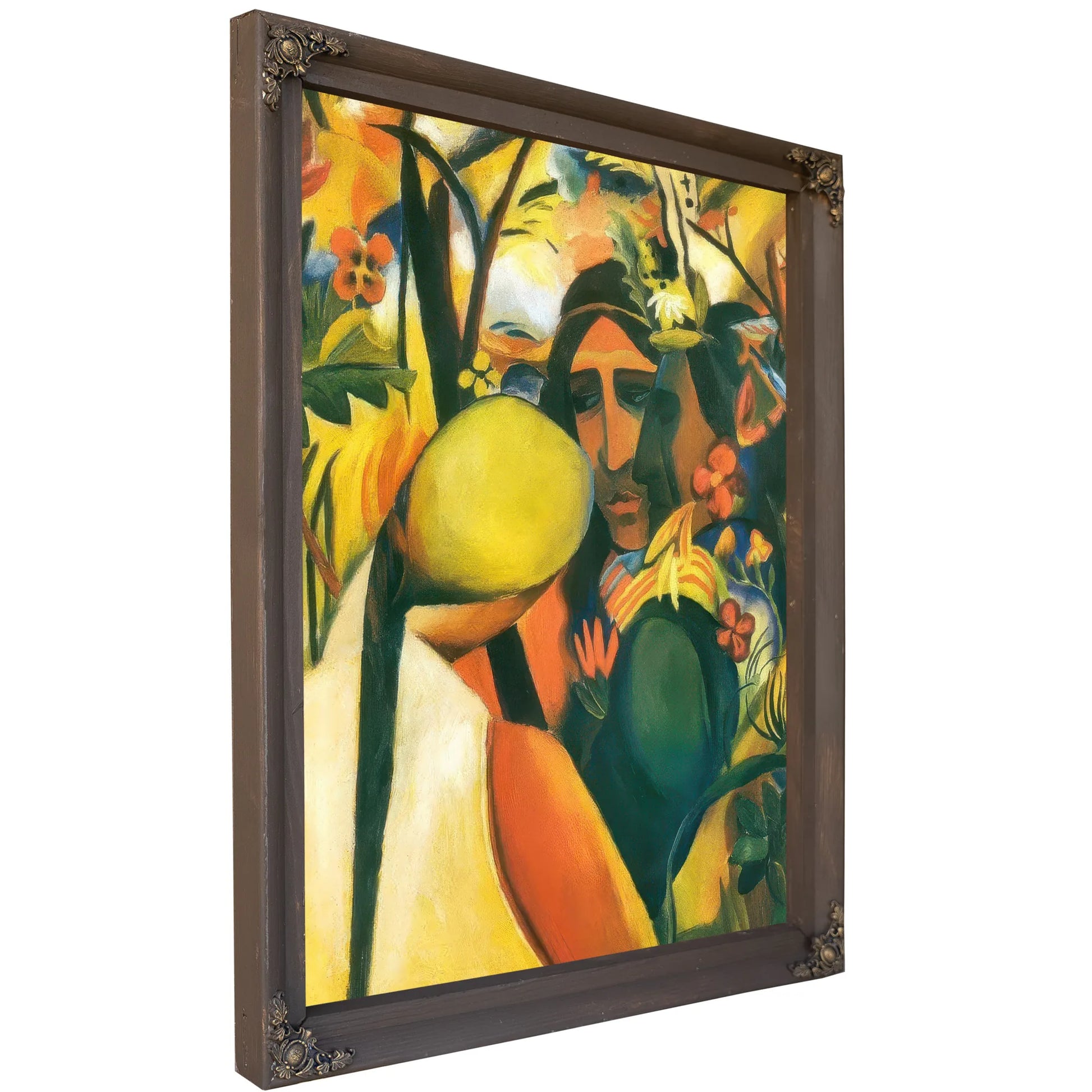Indian By August Macke Fine Art Print