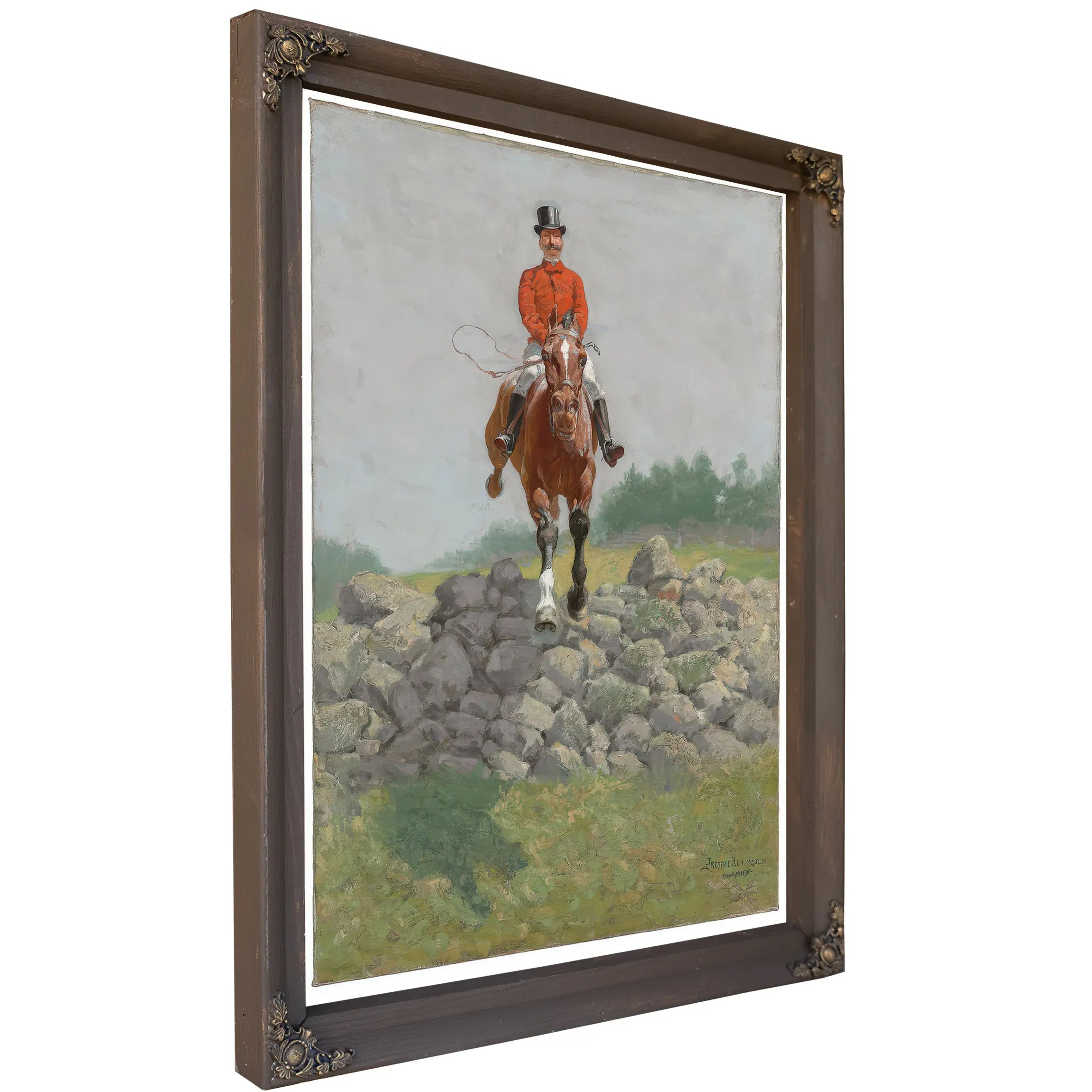 A Hunting Man by Frederic Remington