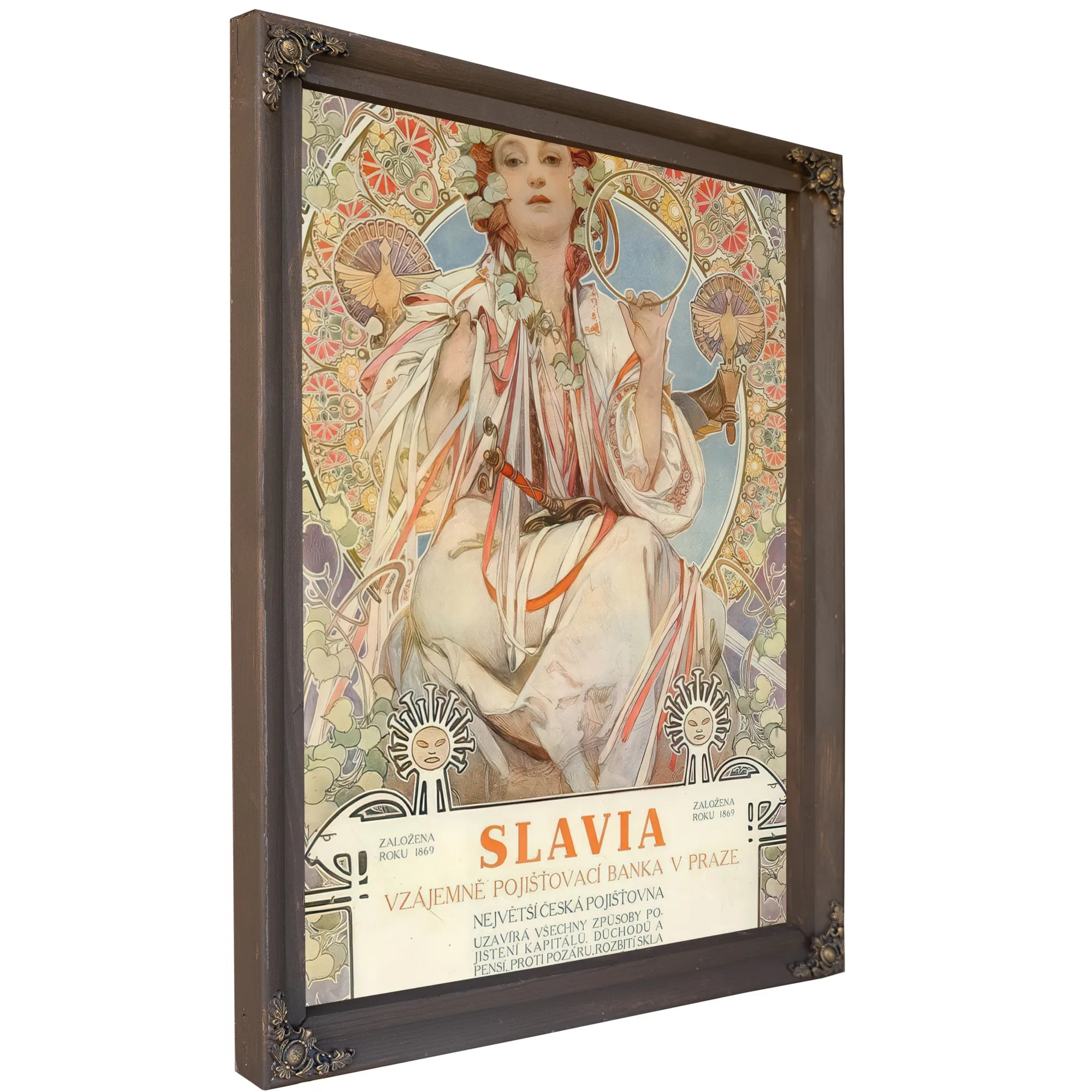 Mrs Leslie Carter By Alphonse Mucha Fine Art Print