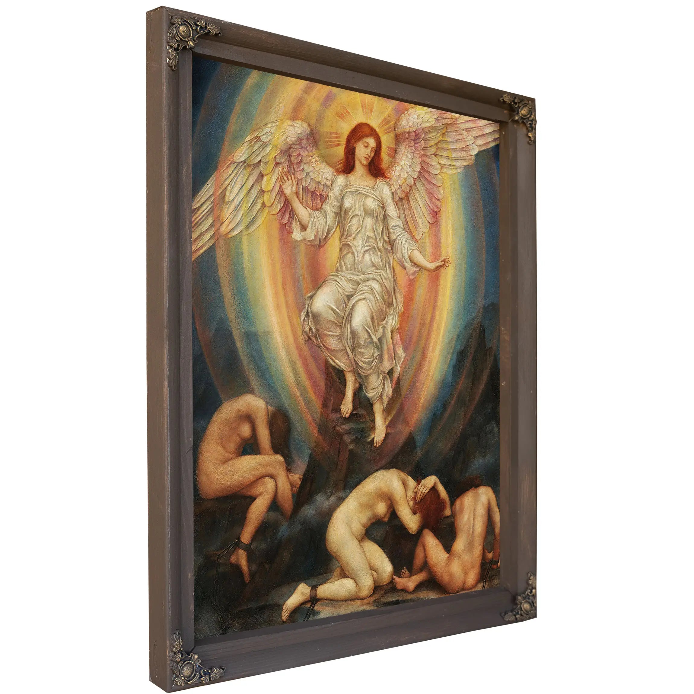 The Light Shineth In Darkness And The Darkness Comprehendreth It Not by Evelyn De Morgan