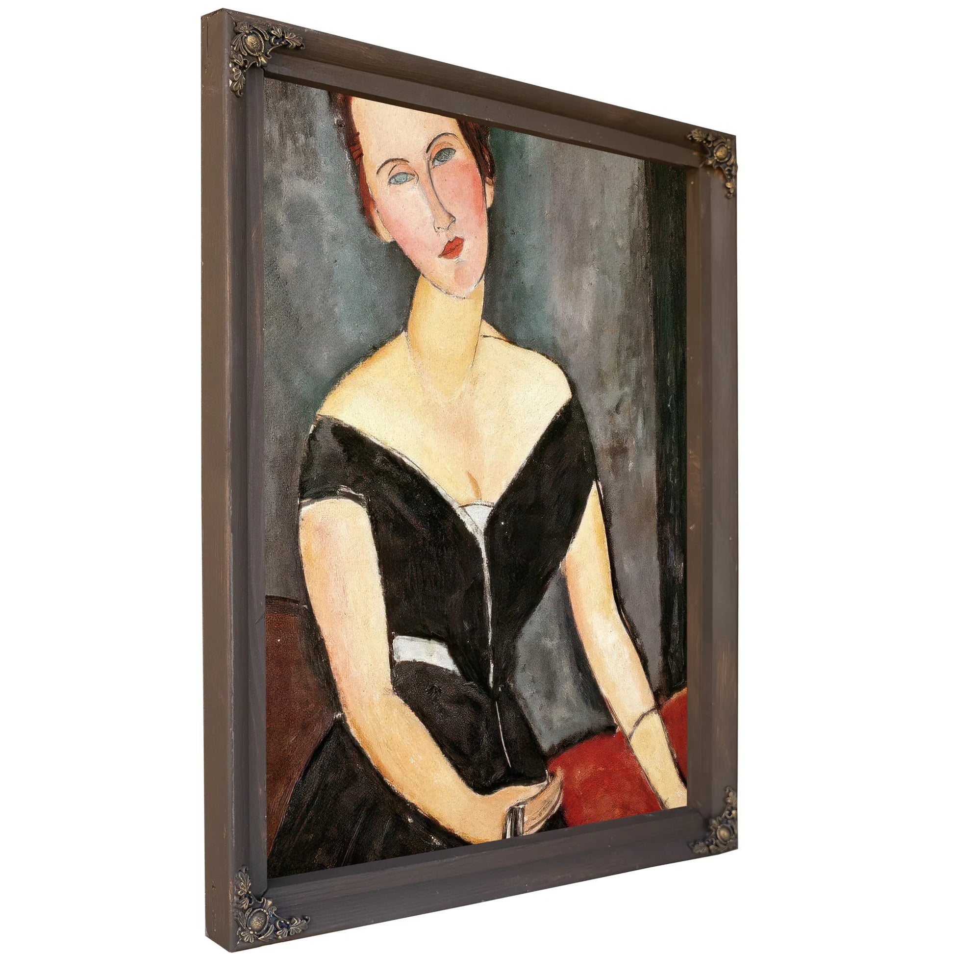 Madame G. Van Muyden By Amedeo Modigliani Fine Art Print
