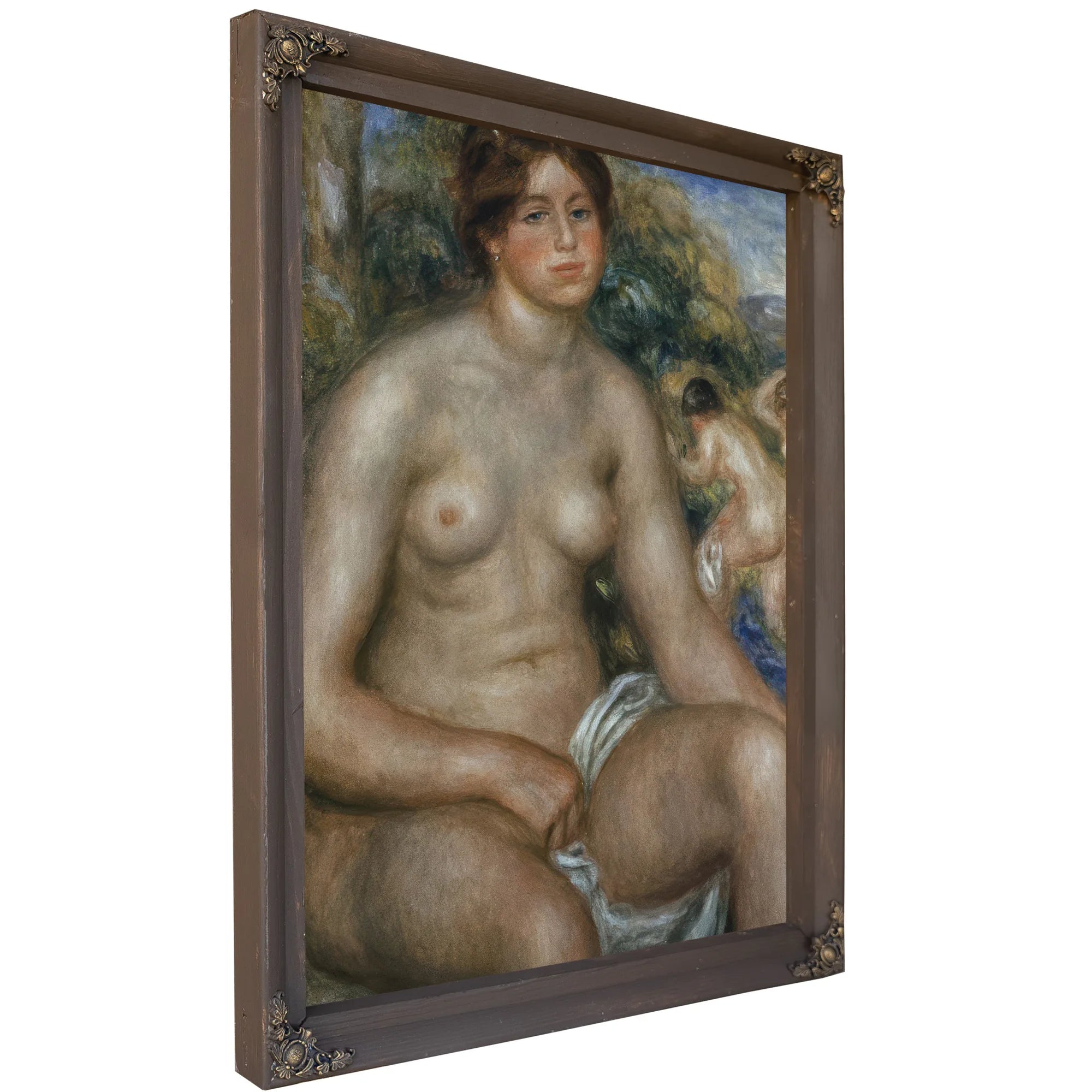 Seated Nude 3 By Pierre Auguste Renoir Fine Art Print