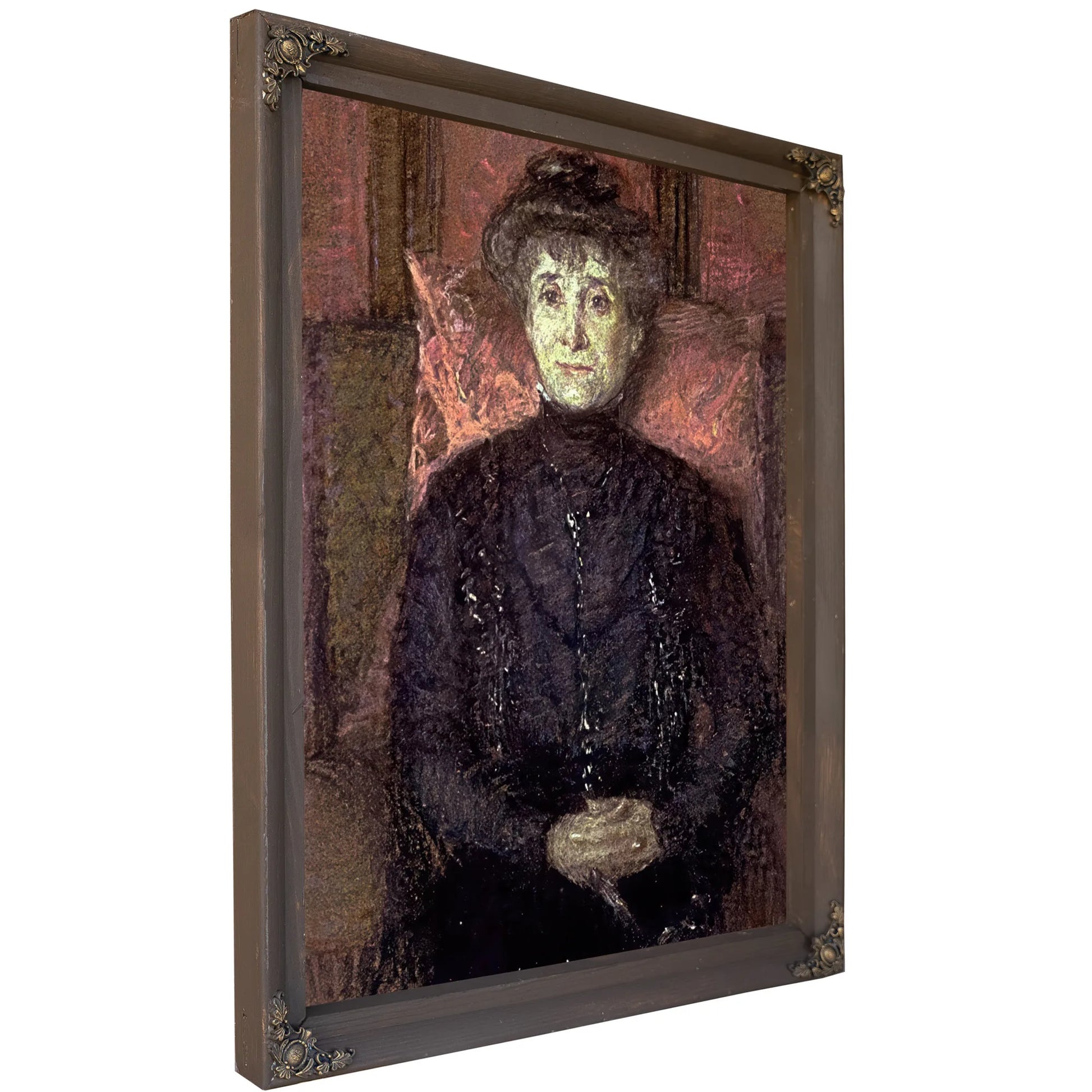 Madame Inez Dreyfus Cordozo By Alice Pike Barney Fine Art Print