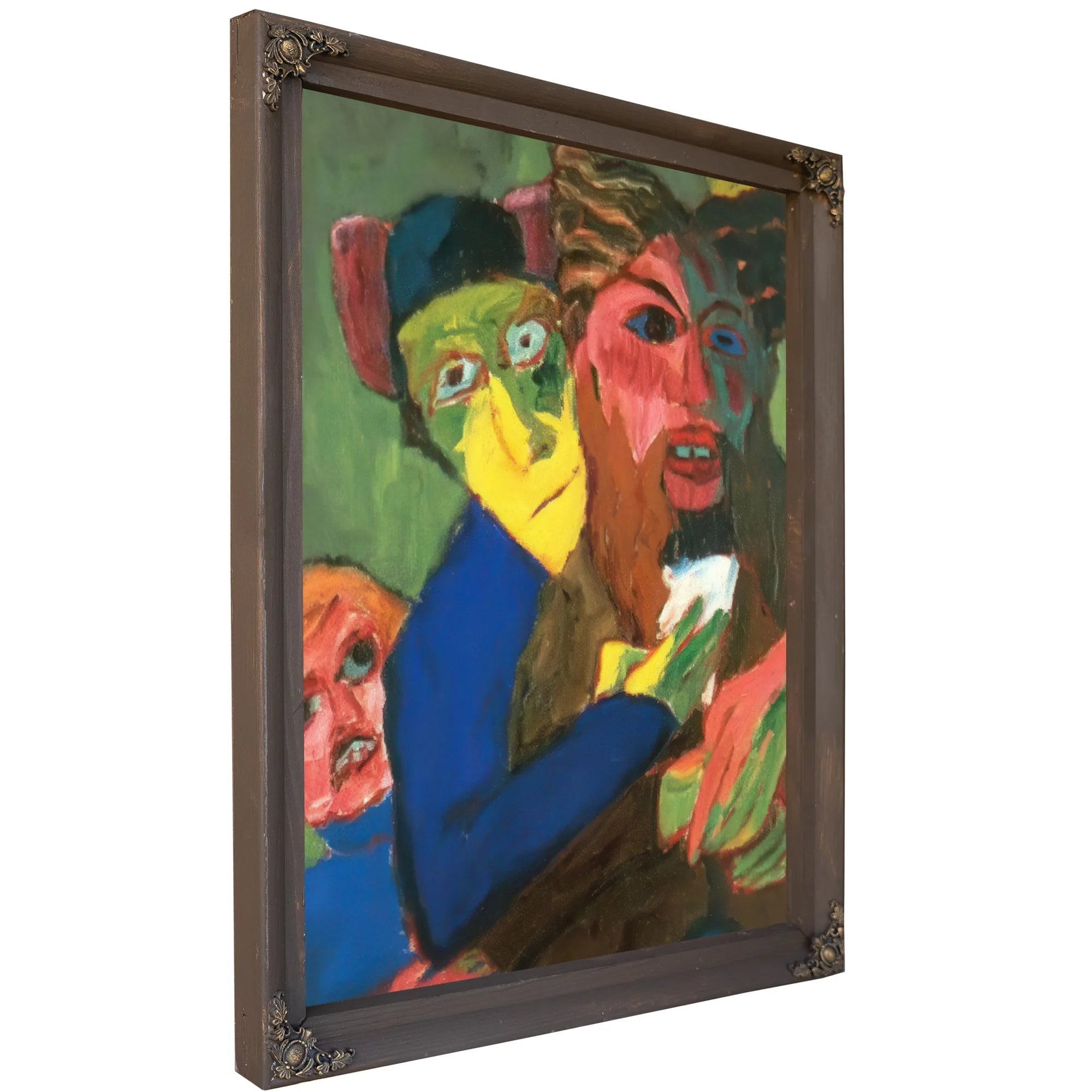 Excited People By Emil Nolde Fine Art Print