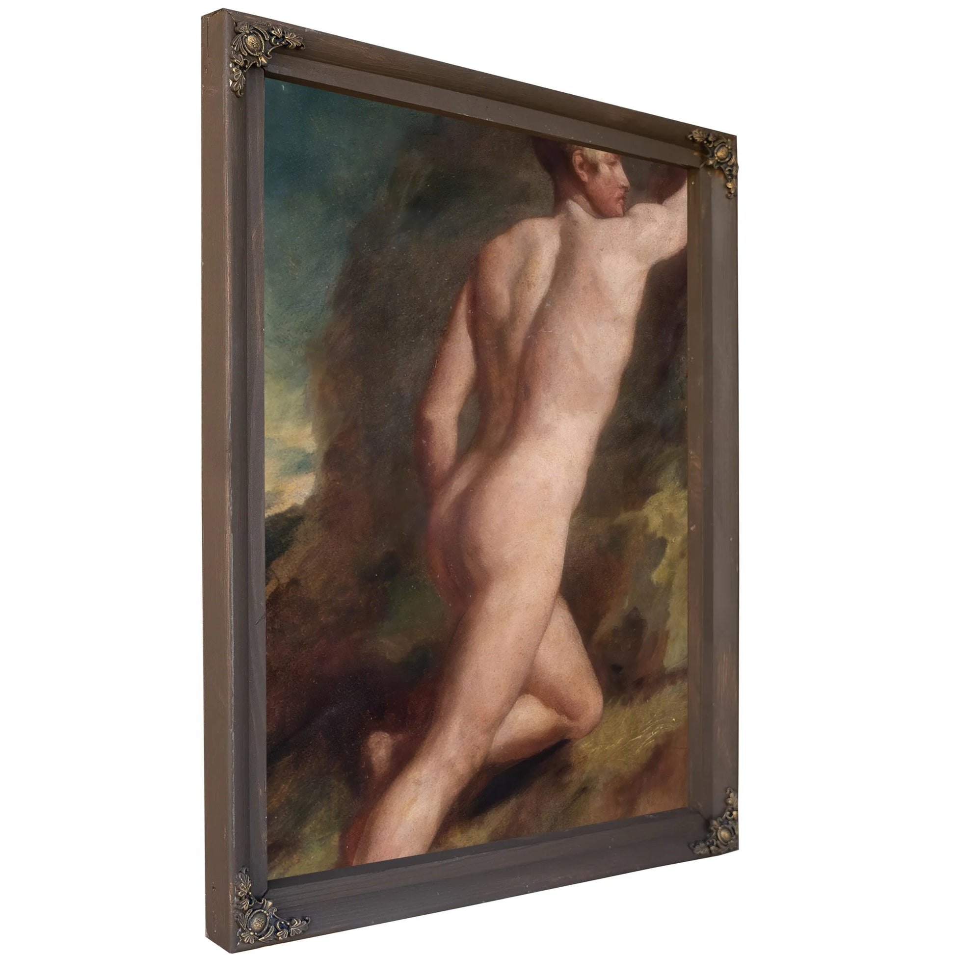 Male Nude Study By William Etty Fine Art Print