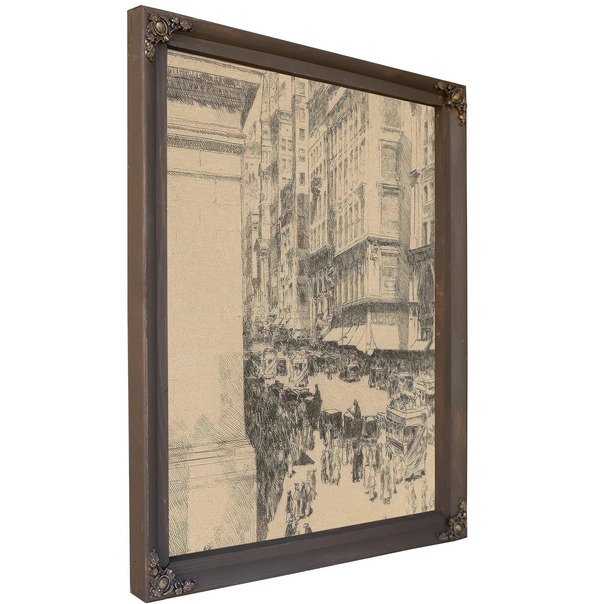 Fifth Avenue At Noon (Cortissoz & Clayton 77) By Childe Hassam Fine Art Print