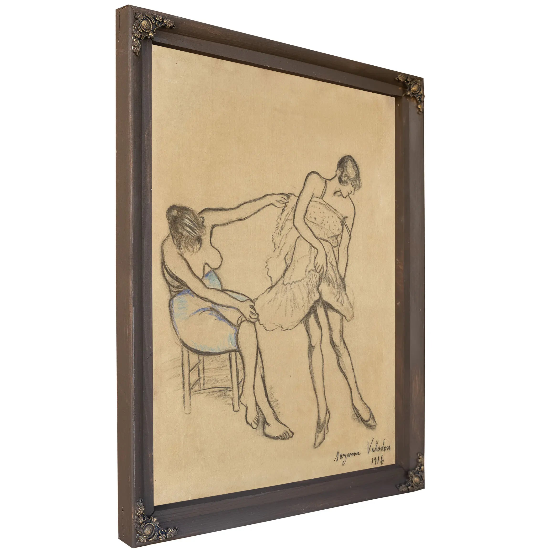 L Essayage by Suzanne Valadon
