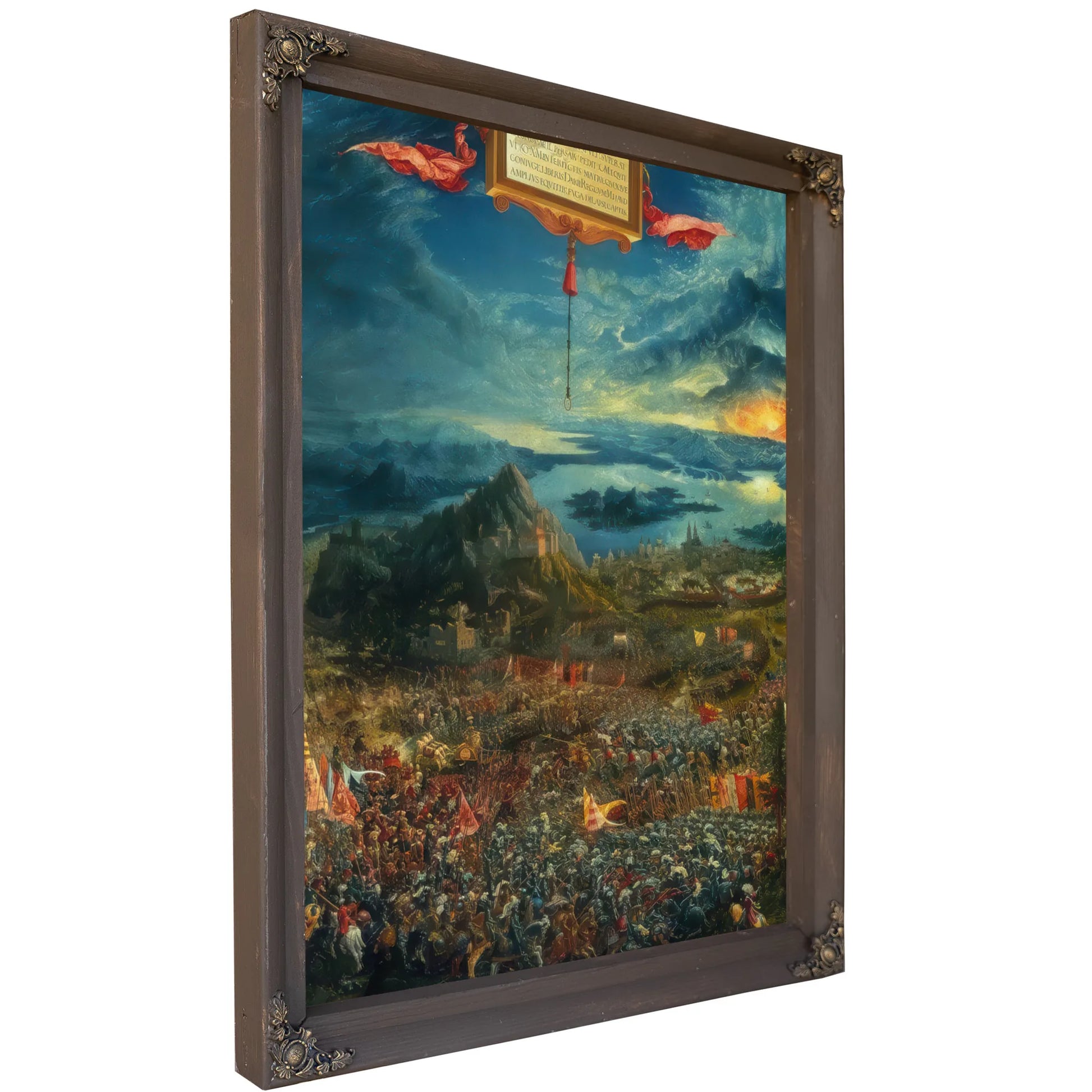 The Battle Of Alexander At Issus By Albrecht Altdorfer Fine Art Print