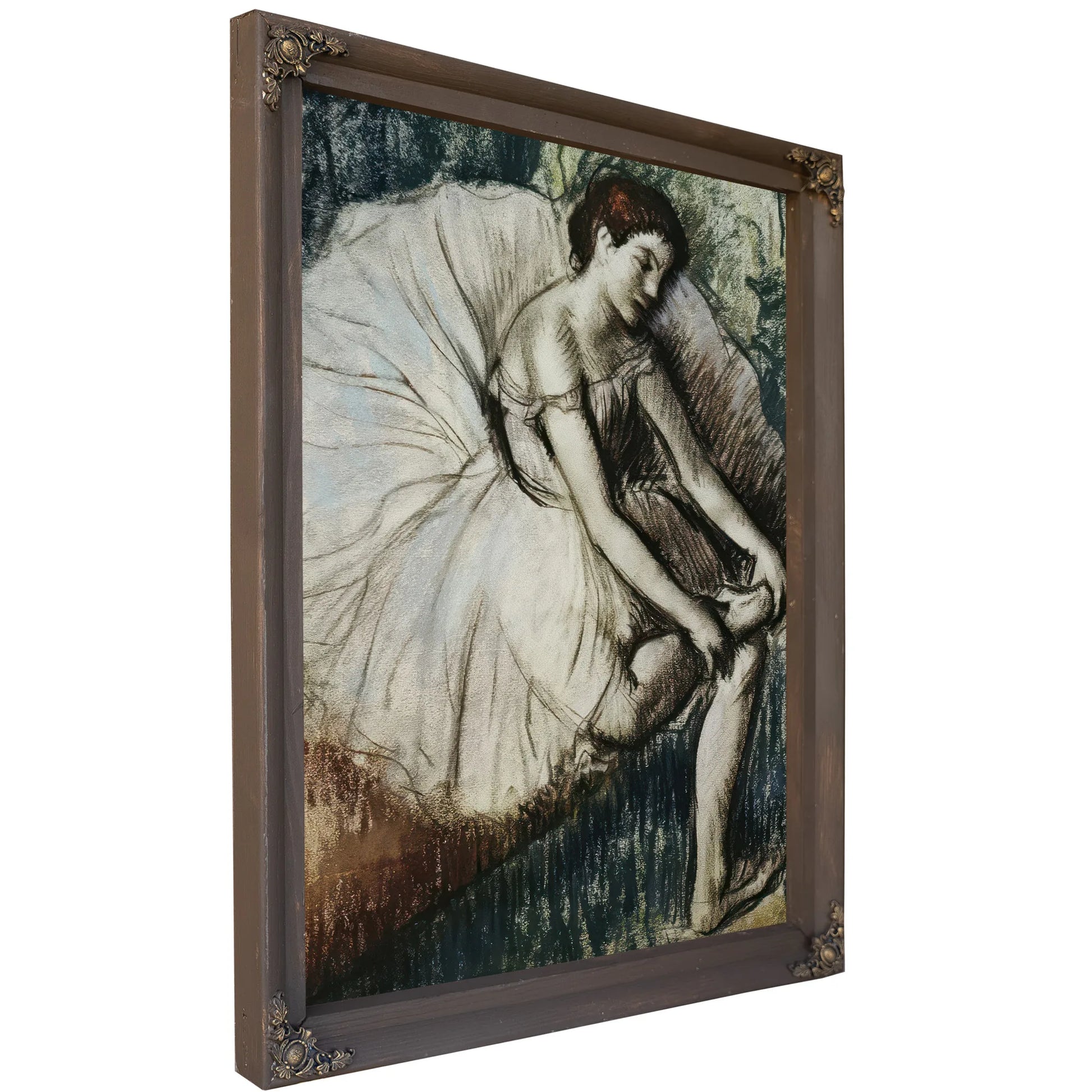 Tired Dancer By Edgar Degas Fine Art Print