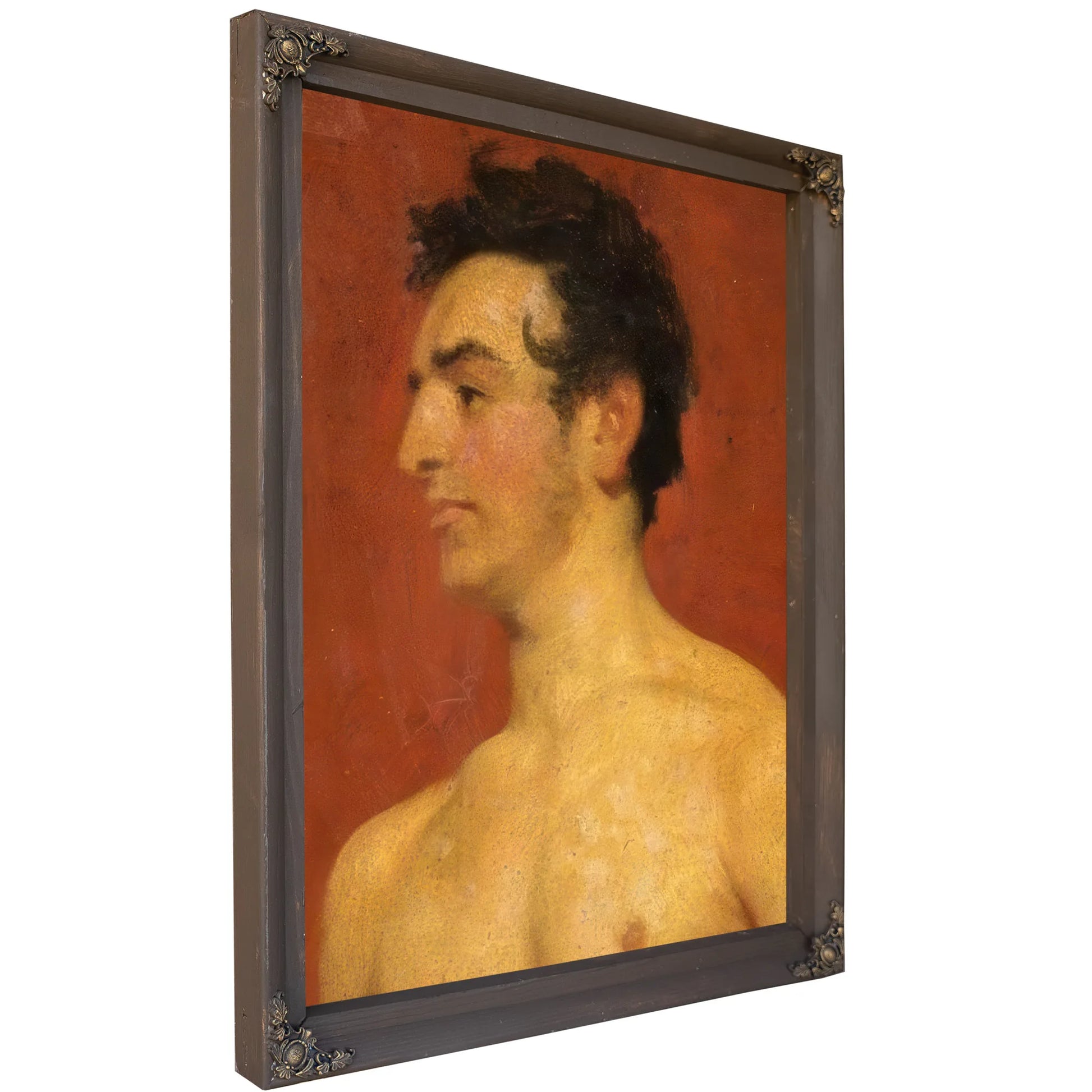 Portrait Of A Man 3 By William Etty Fine Art Print