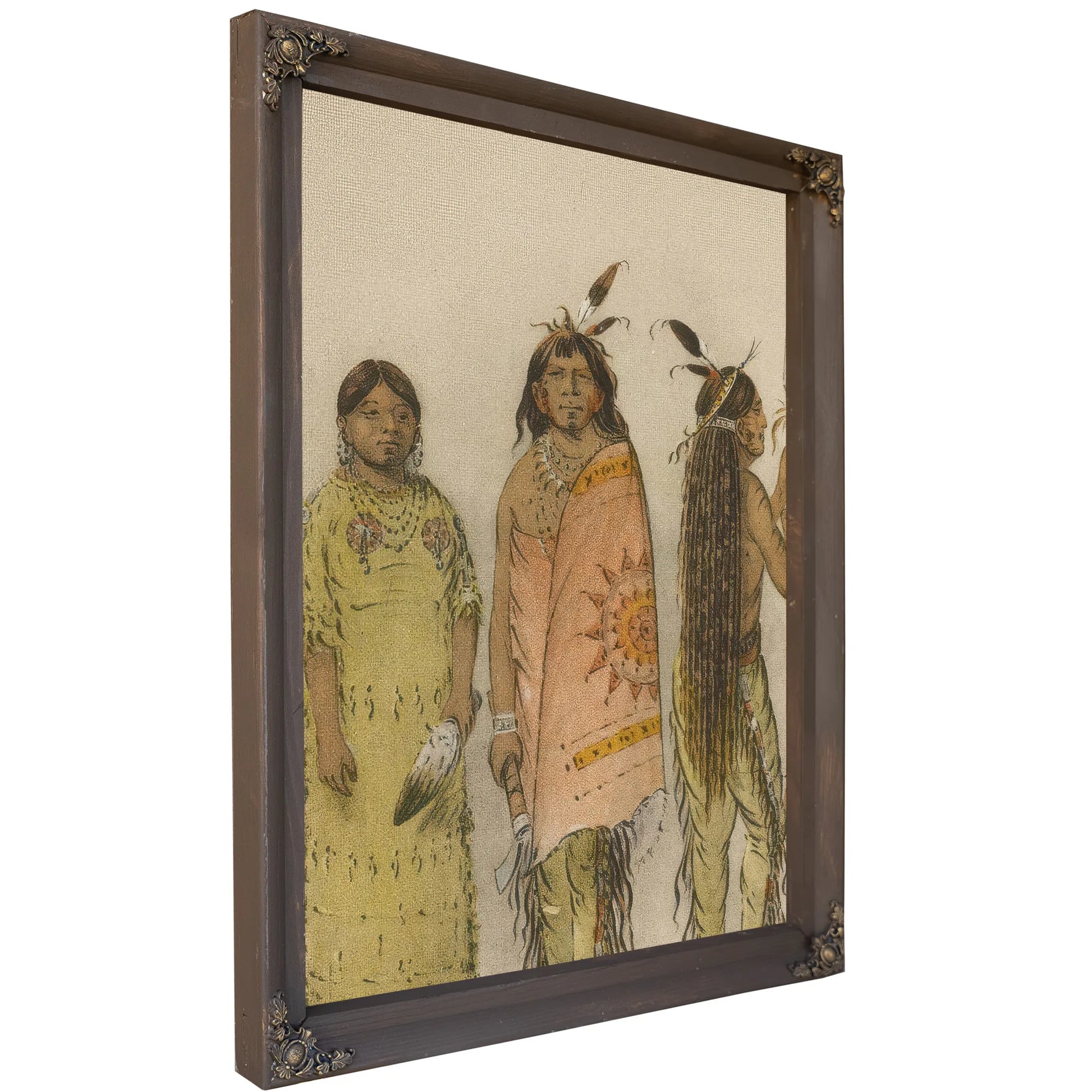 No Name 5 By George Catlin Fine Art Print