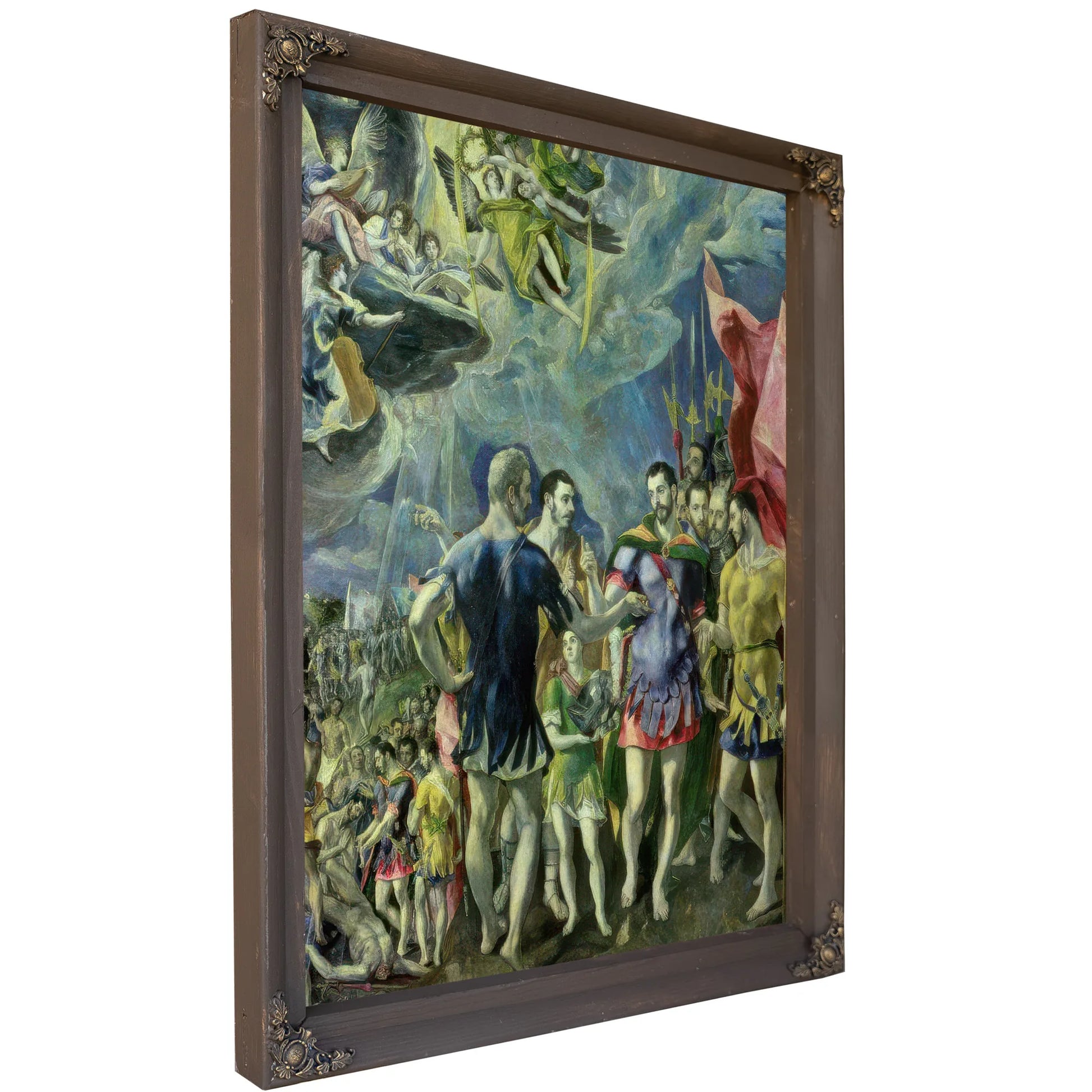 The Martyrdom Of St. Maurice 2 By El Greco Fine Art Print