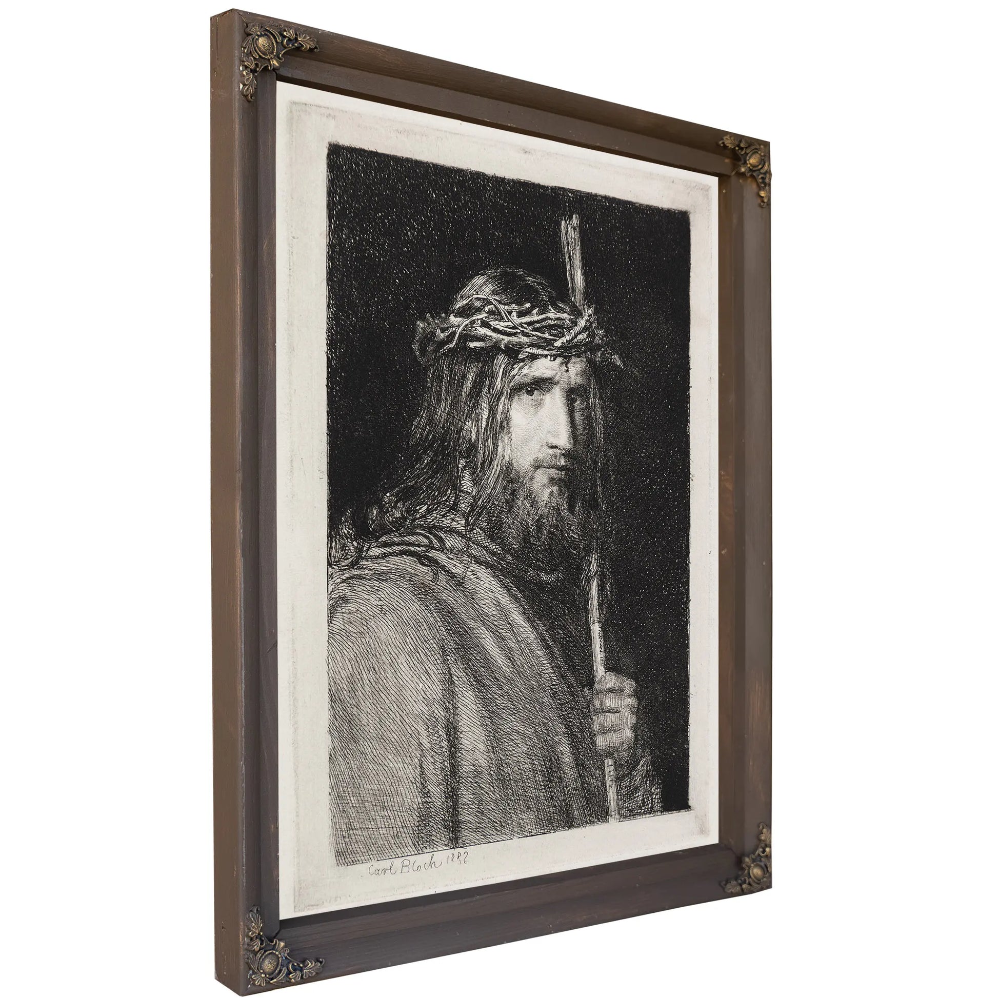 Den Tornekronede Kristus by Carl Bloch