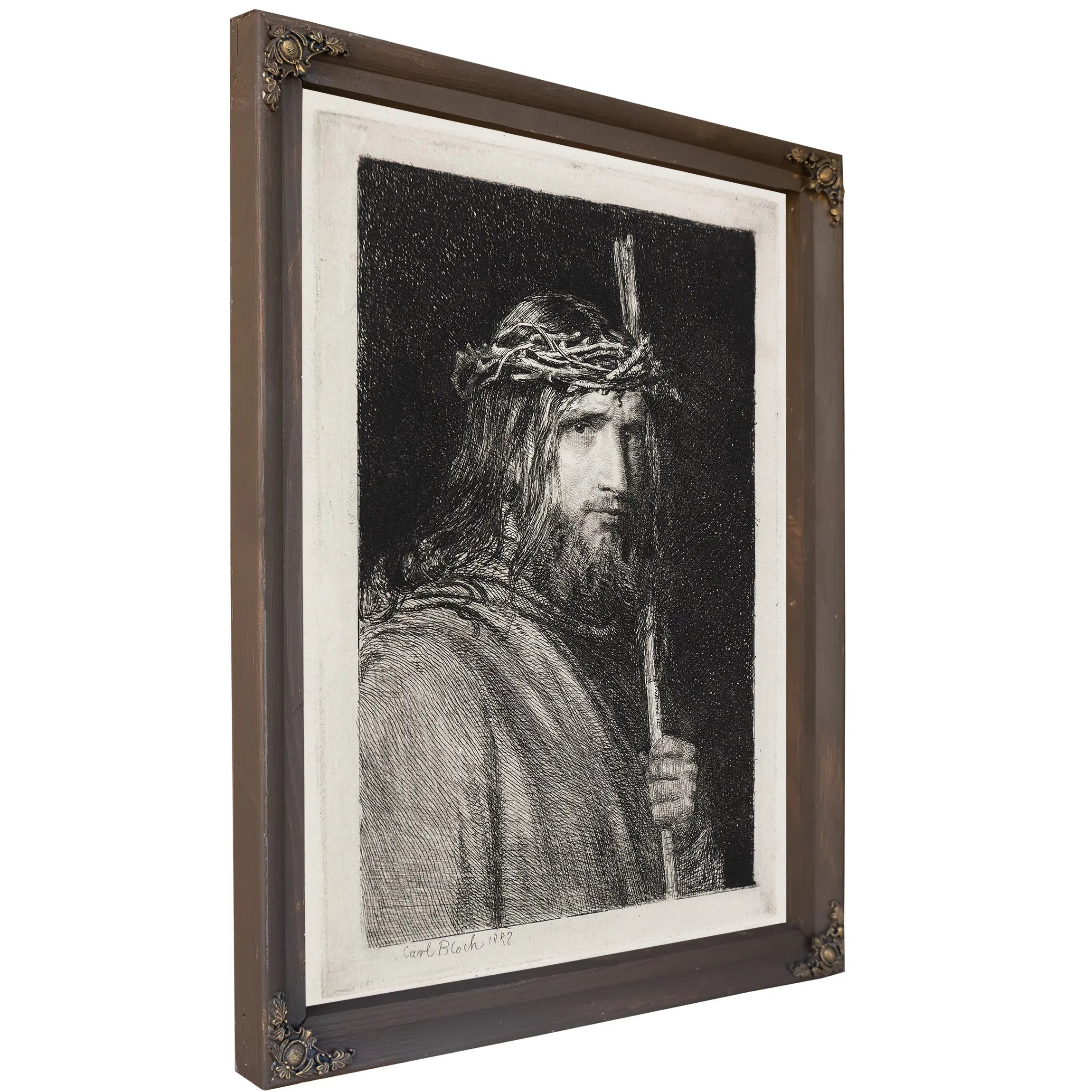 Den Tornekronede Kristus by Carl Bloch