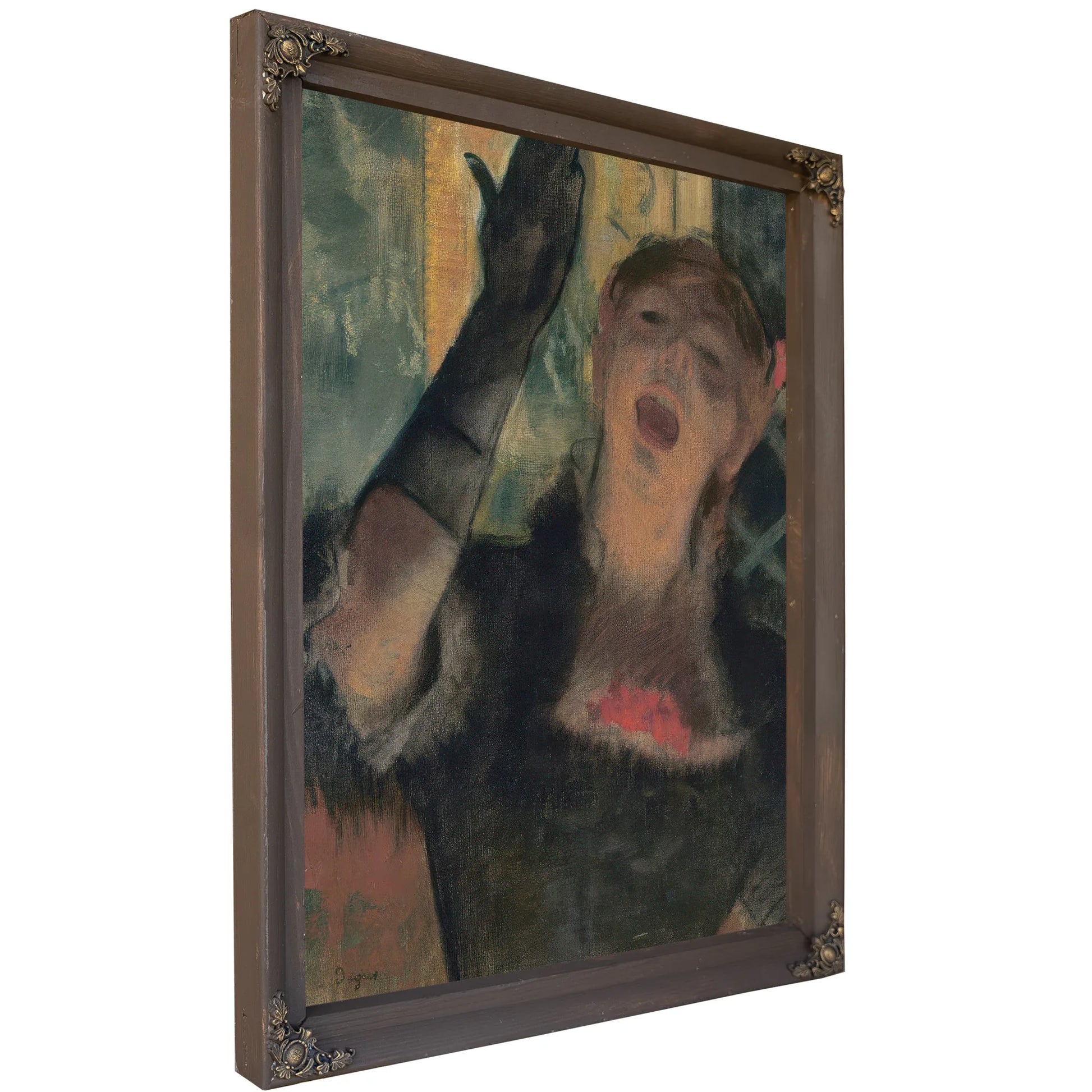 Cafe Singer By Edgar Degas Fine Art Print