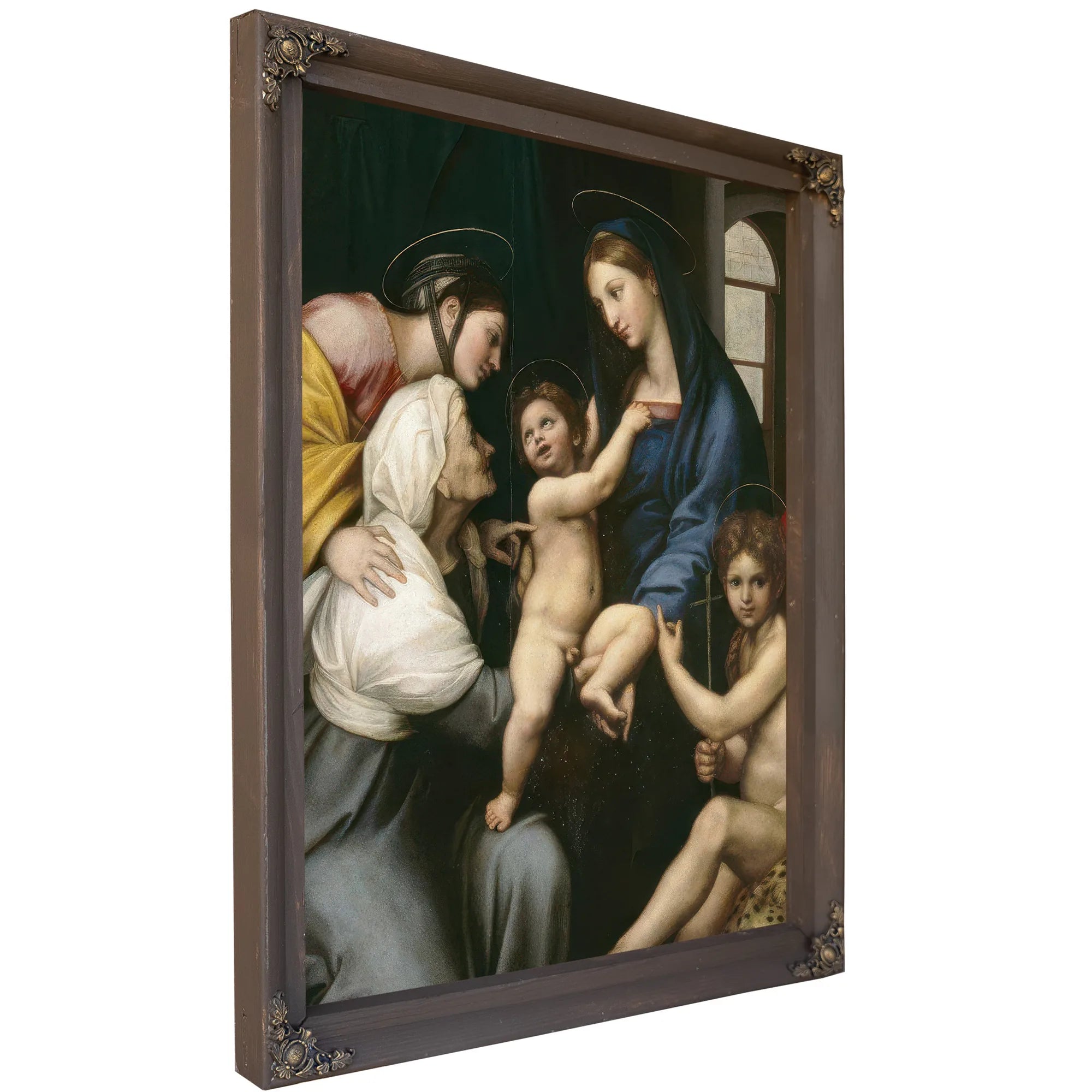 Madonna Of The Cloth By Raphael Fine Art Print