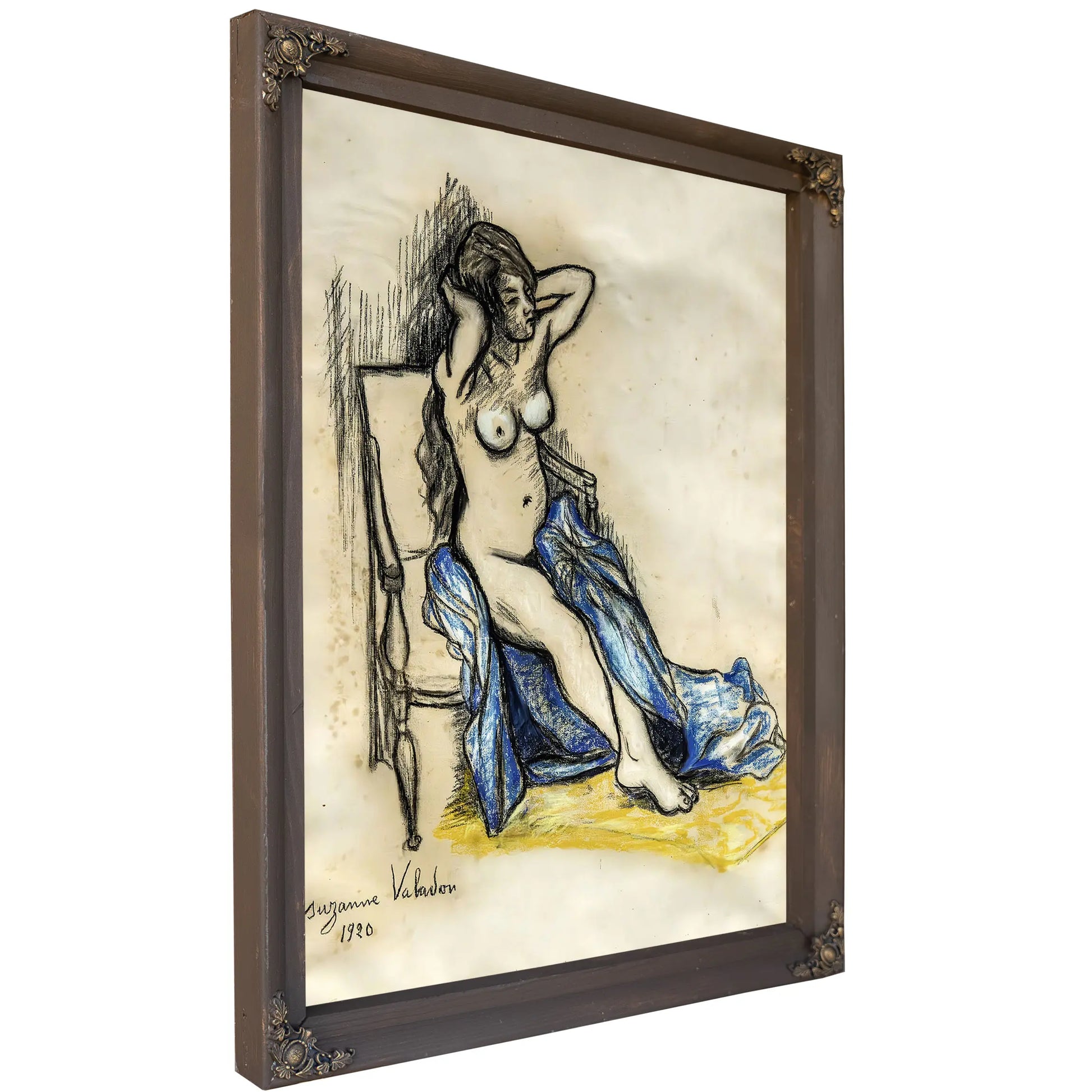 Sitting Naked by Suzanne Valadon