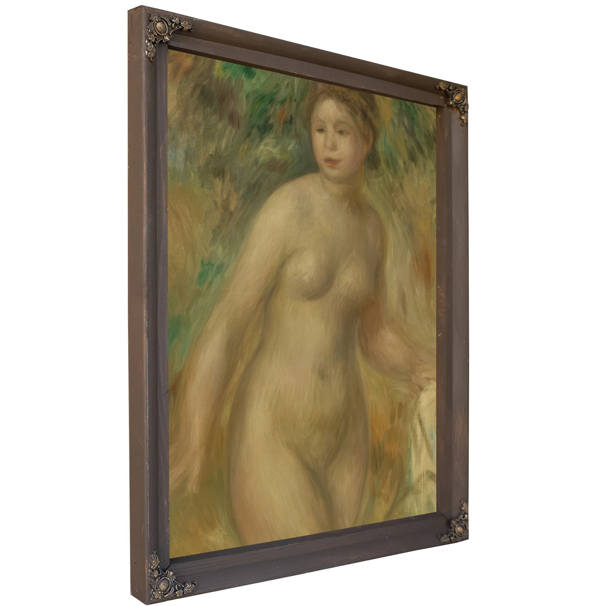 Nude By Pierre Auguste Renoir Fine Art Print