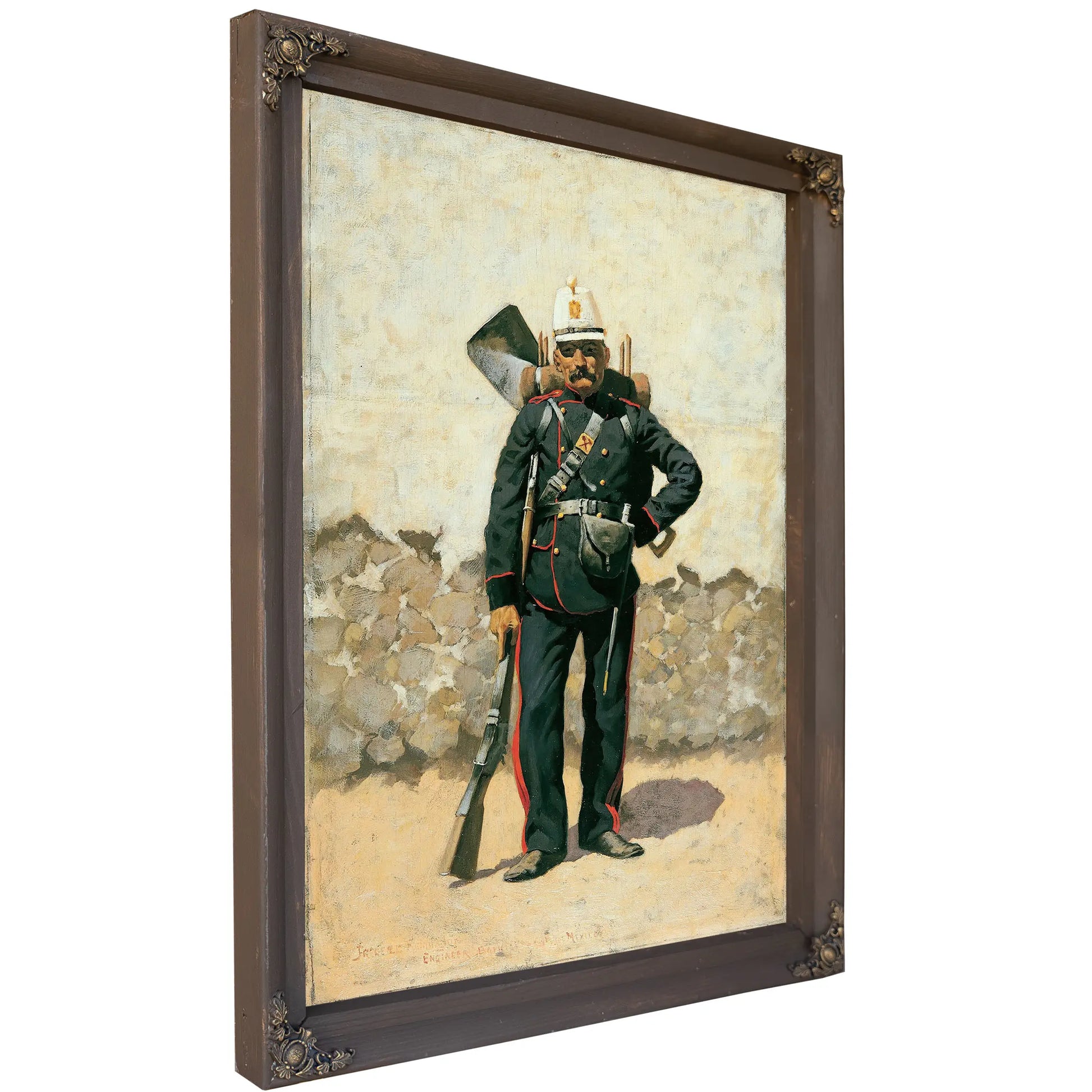 Full Dress Engineer by Frederic Remington